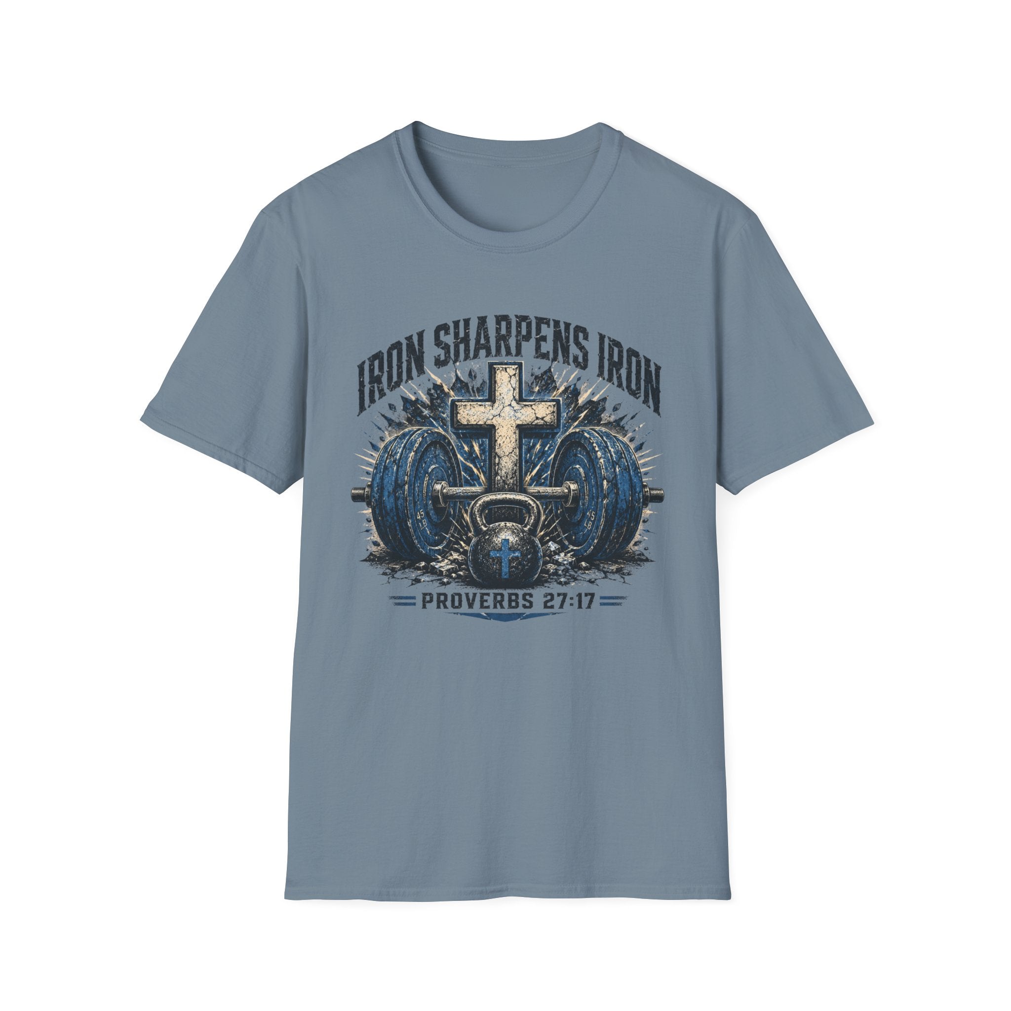 Iron Sharpens weights T-Shirt