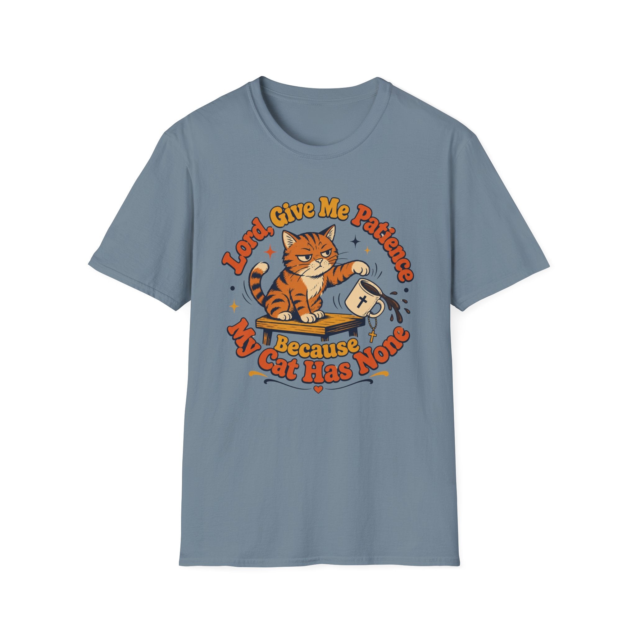 Give Me Patients Cat T-Shirt