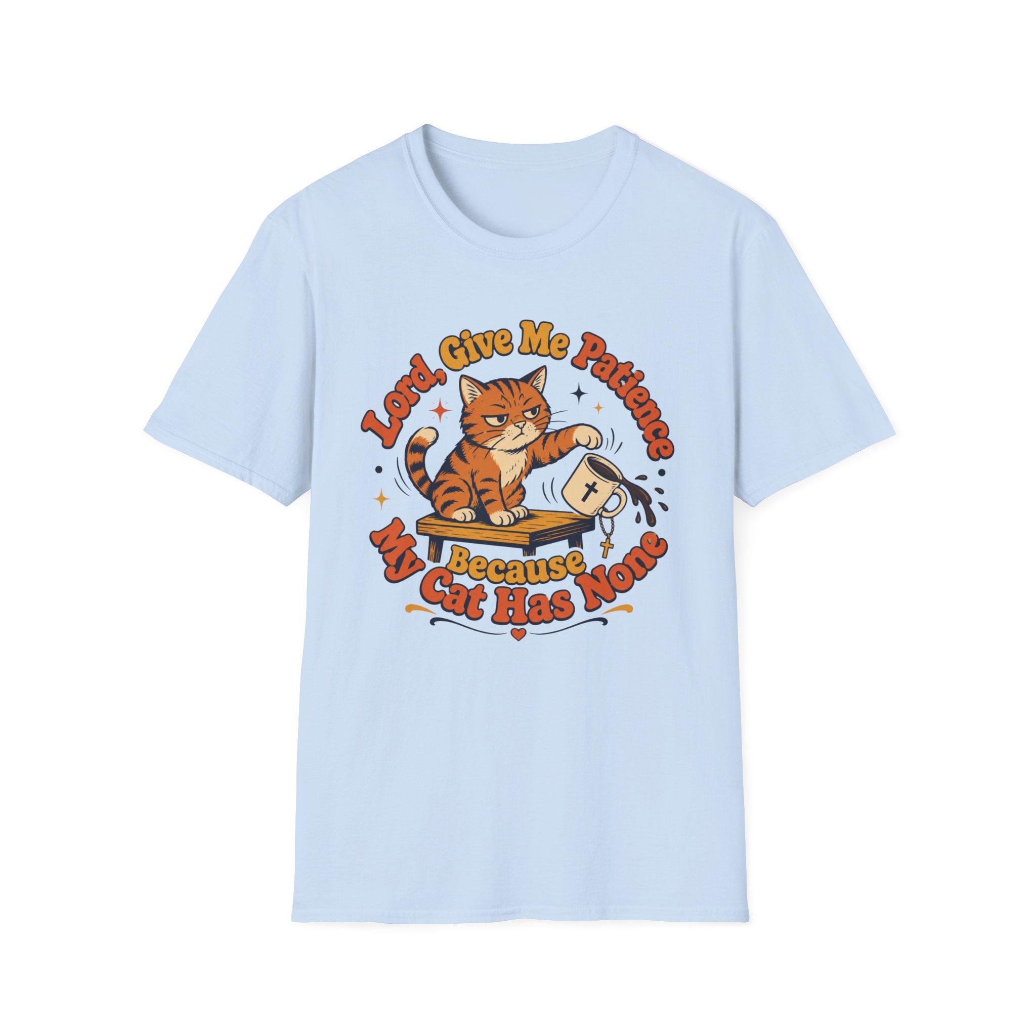 Give Me Patients Cat T-Shirt