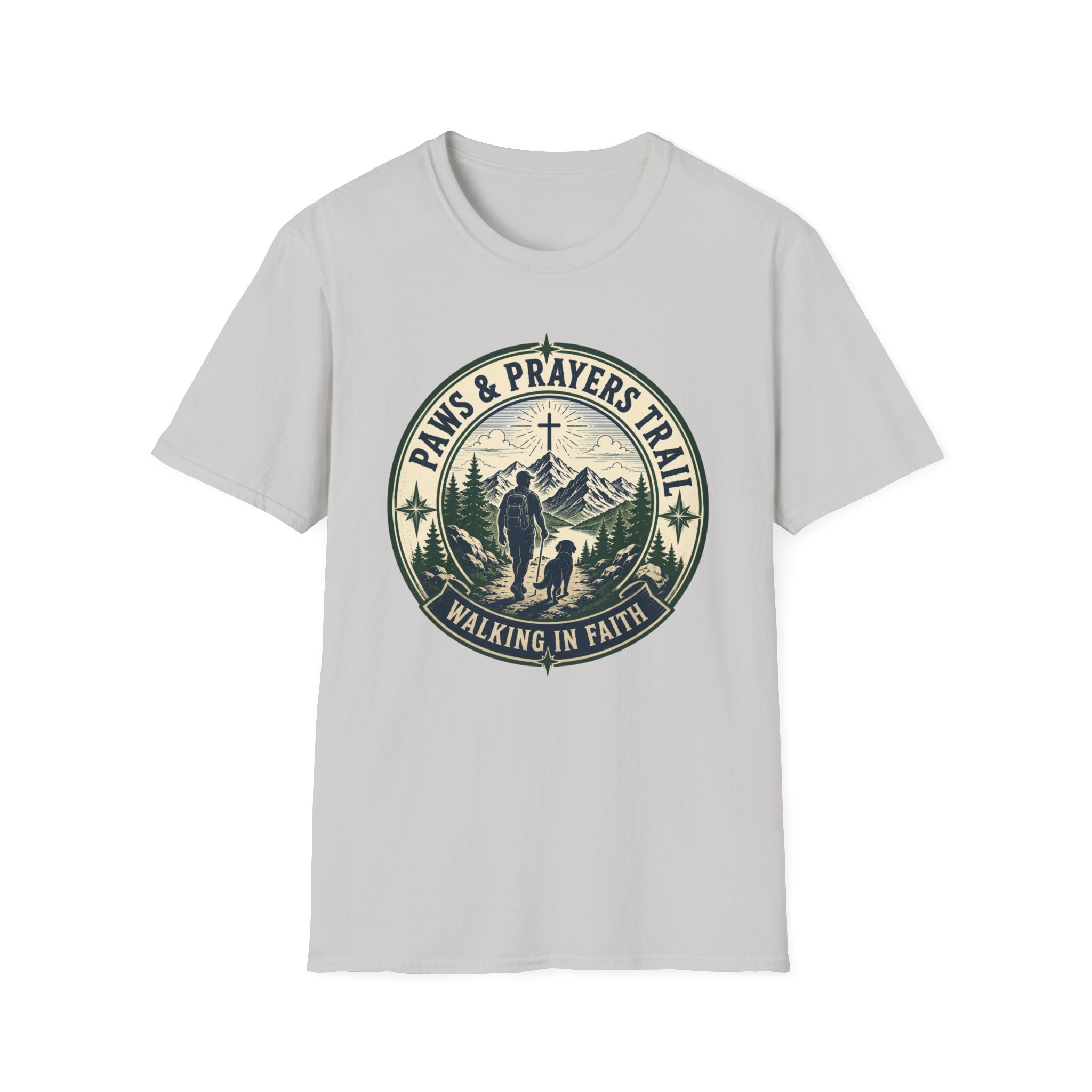 Paws Prayers Trail T-Shirt