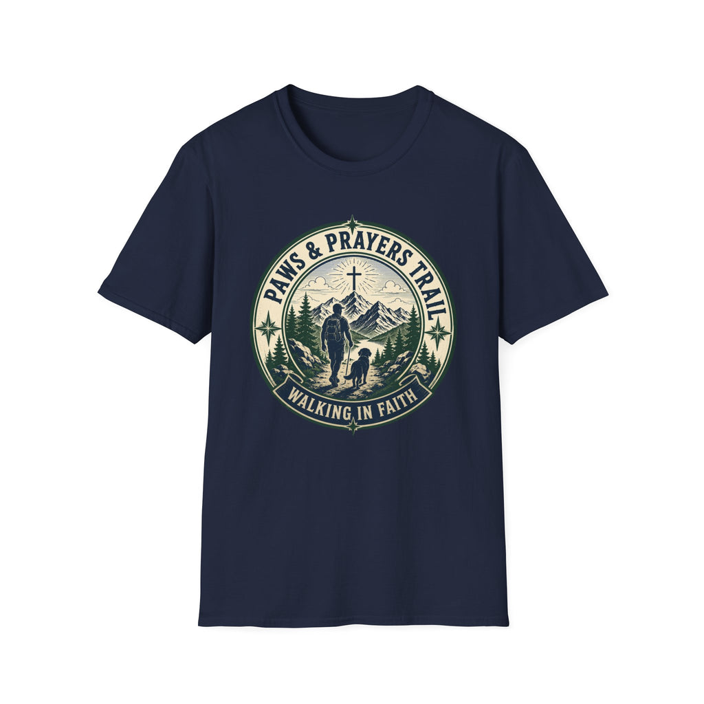 Paws Prayers Trail T-Shirt