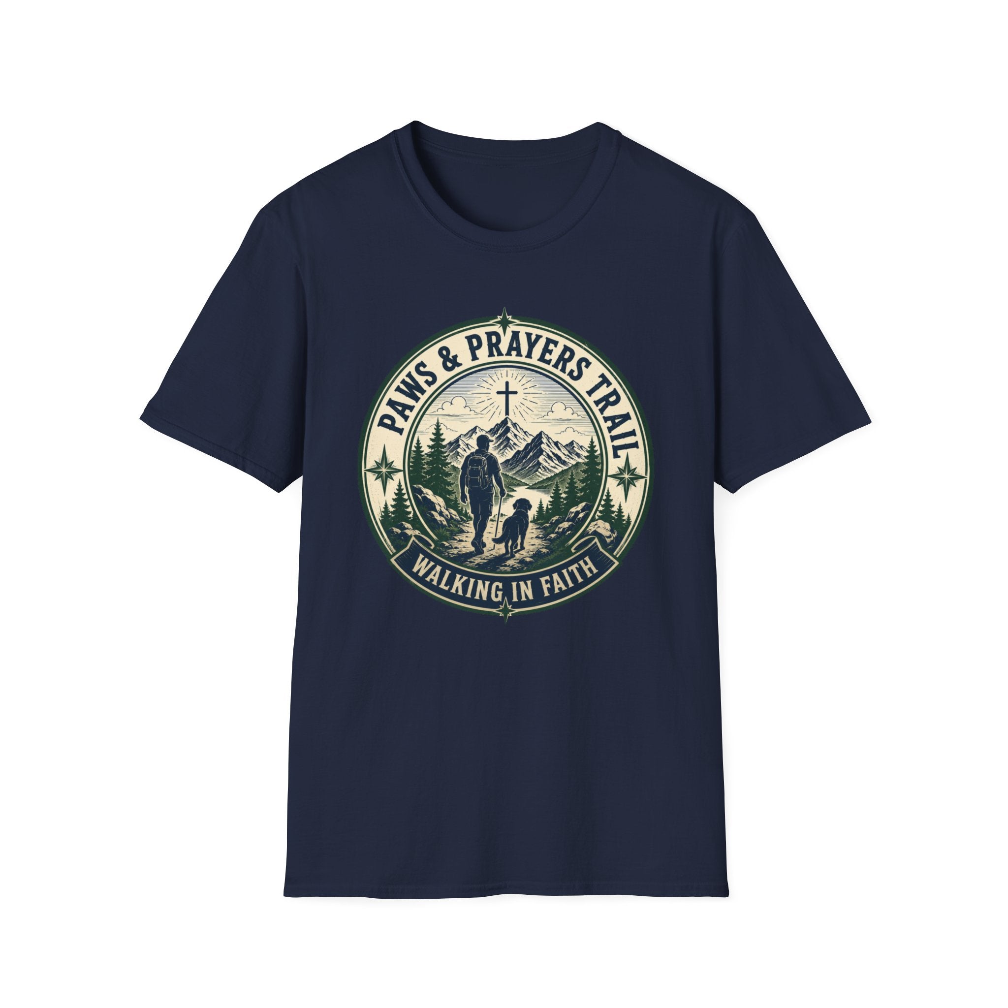 Paws Prayers Trail T-Shirt