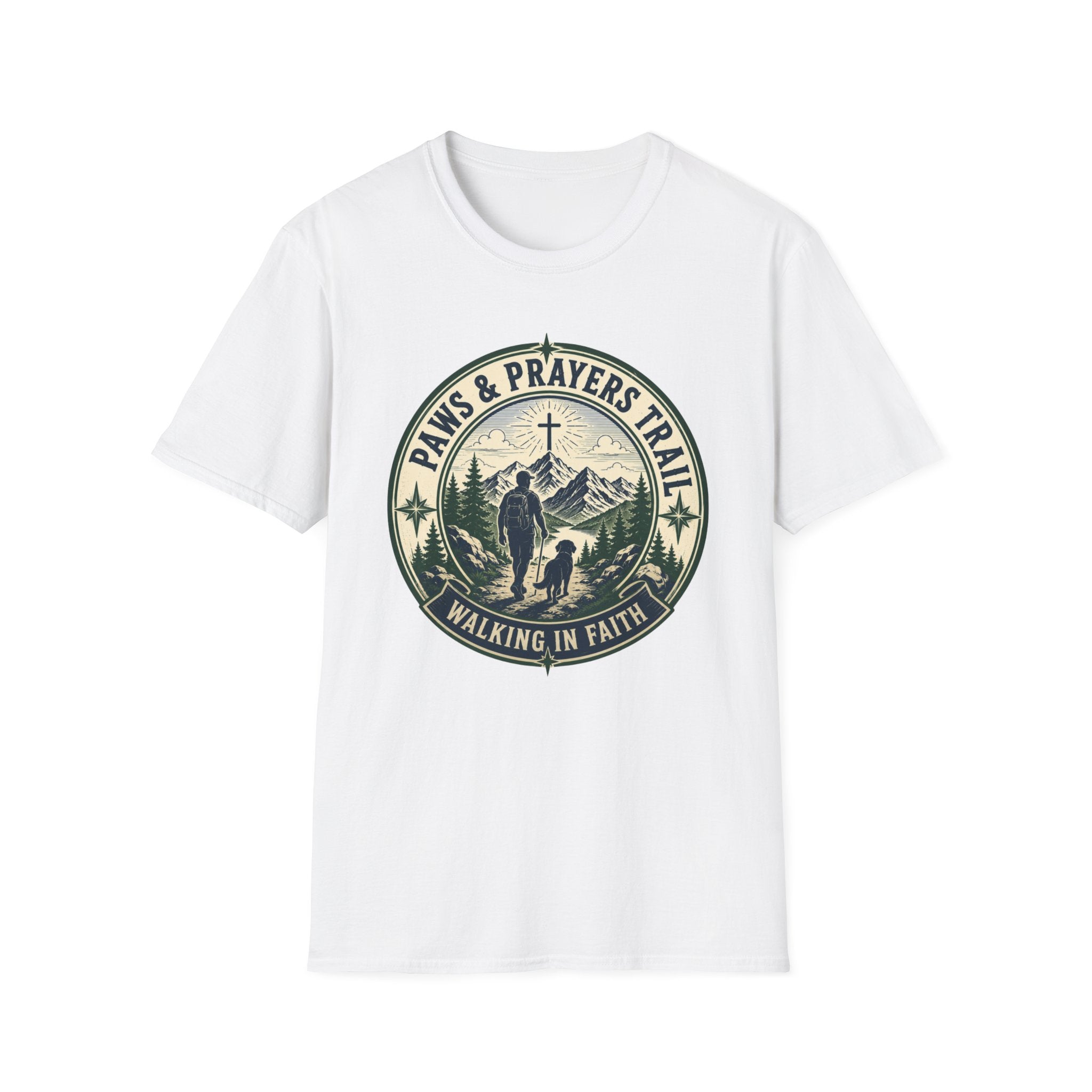 Paws Prayers Trail T-Shirt