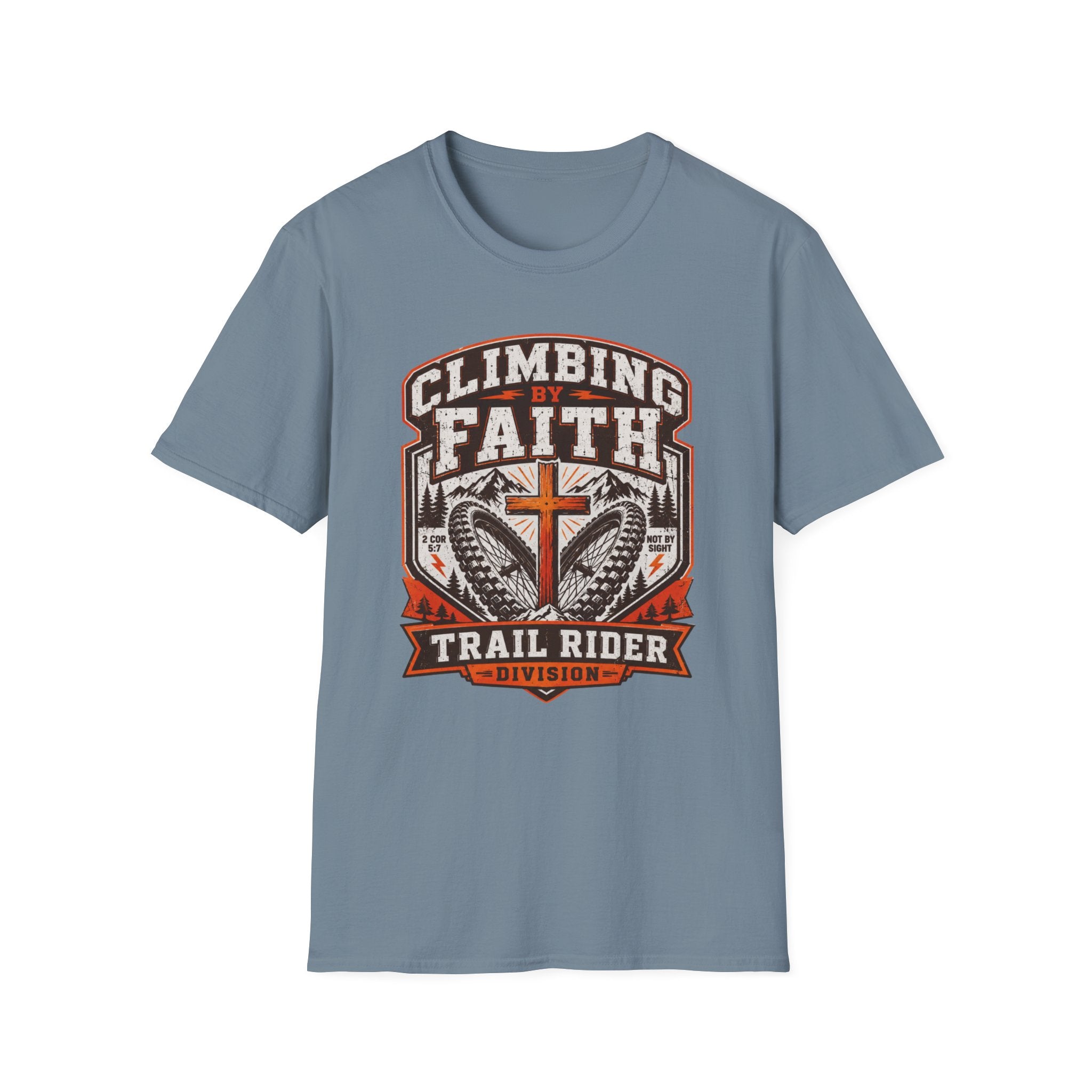 Climbing by Faith T-Shirt