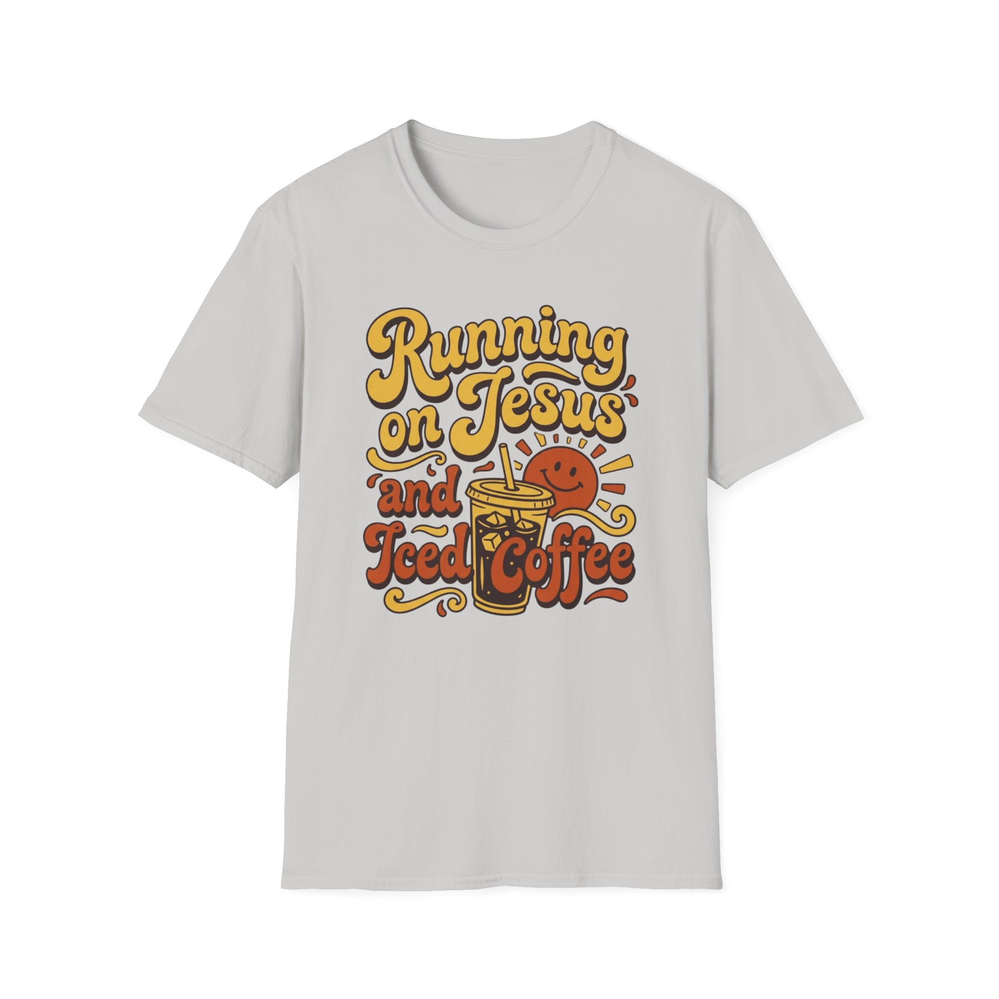 Running on Jesus and Coffee T-Shirt