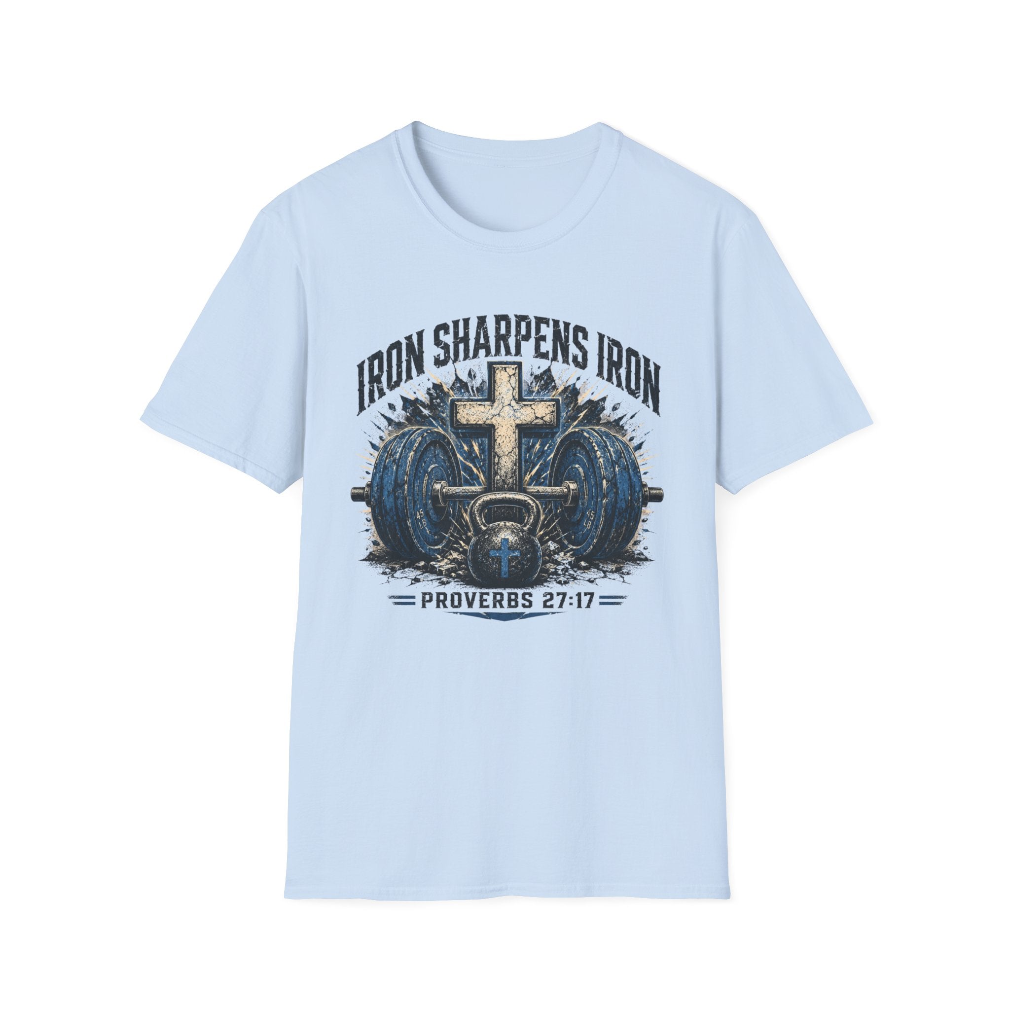 Iron Sharpens weights T-Shirt