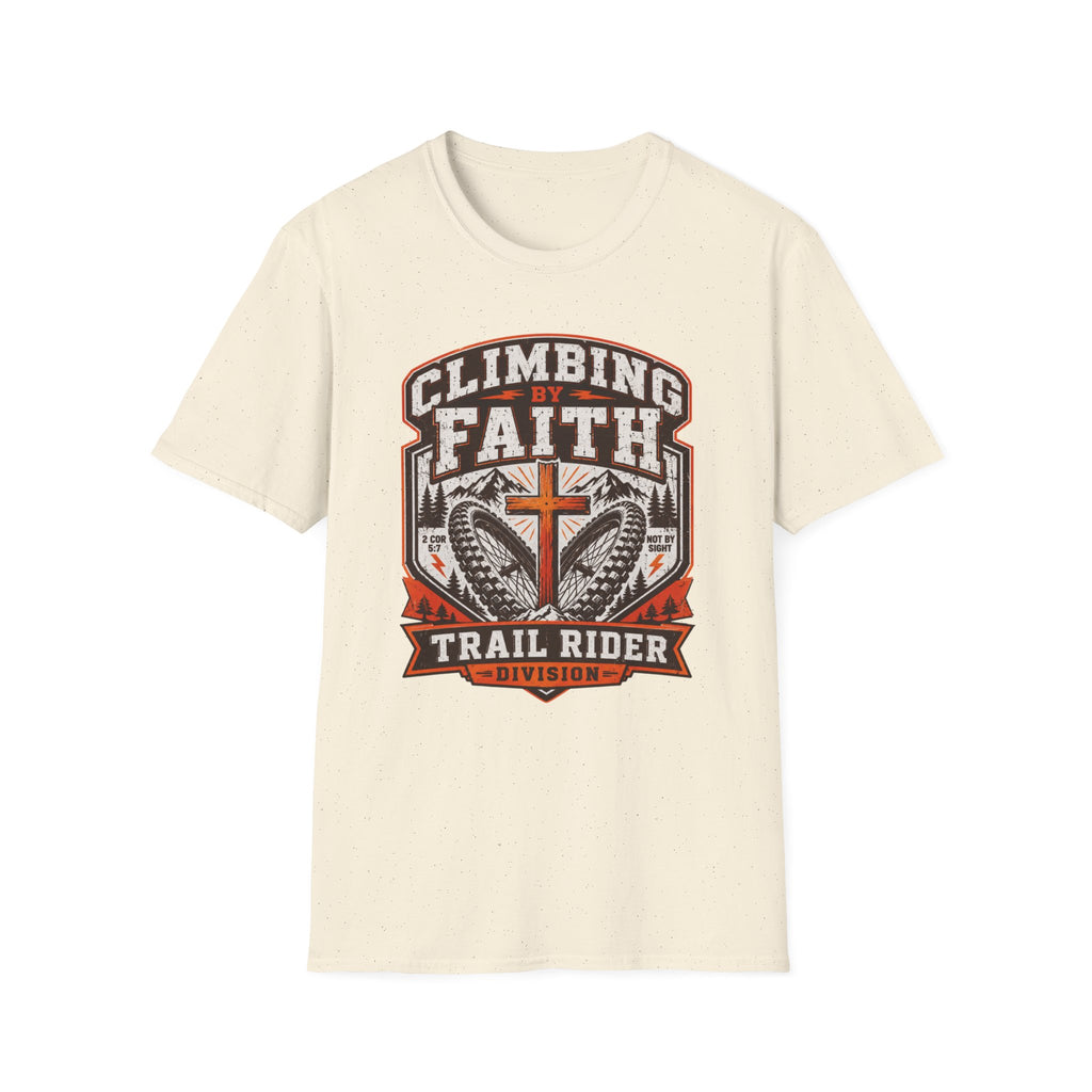 Climbing by Faith T-Shirt