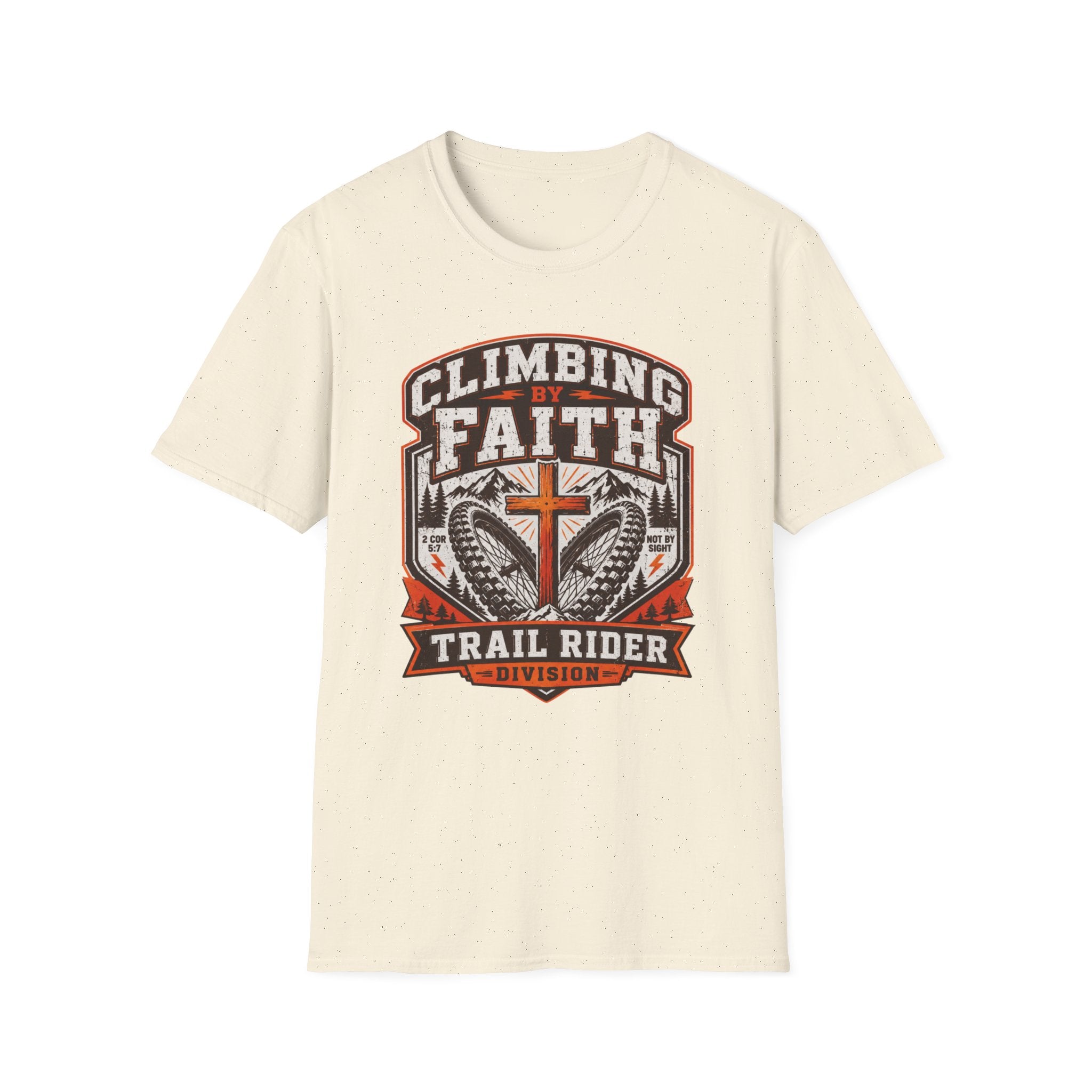 Climbing by Faith T-Shirt