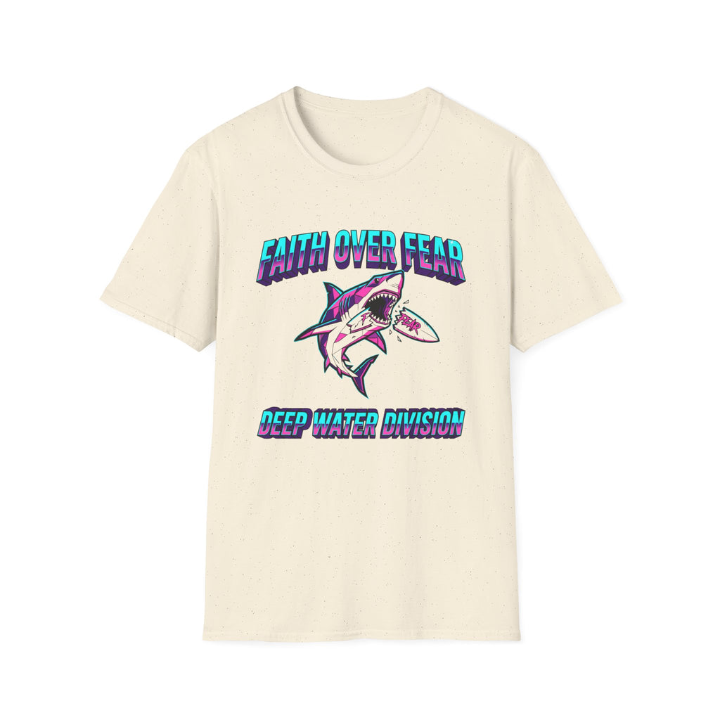 Faith Over Fear Shark T-Shirt