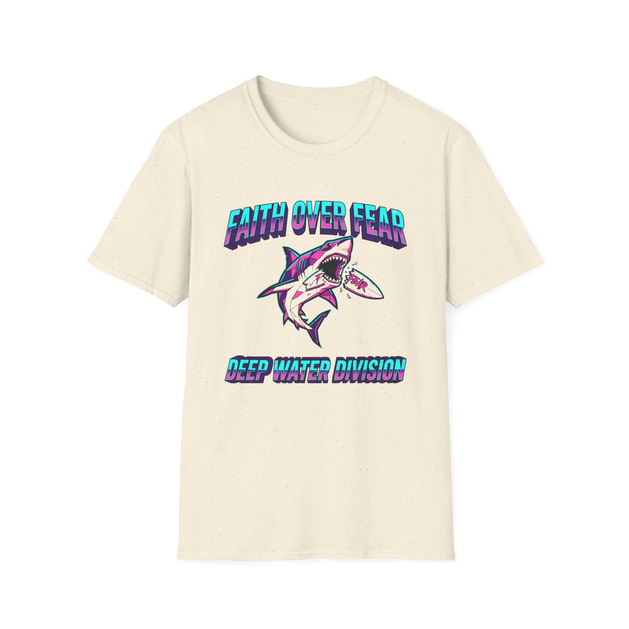 Faith Over Fear Shark T-Shirt