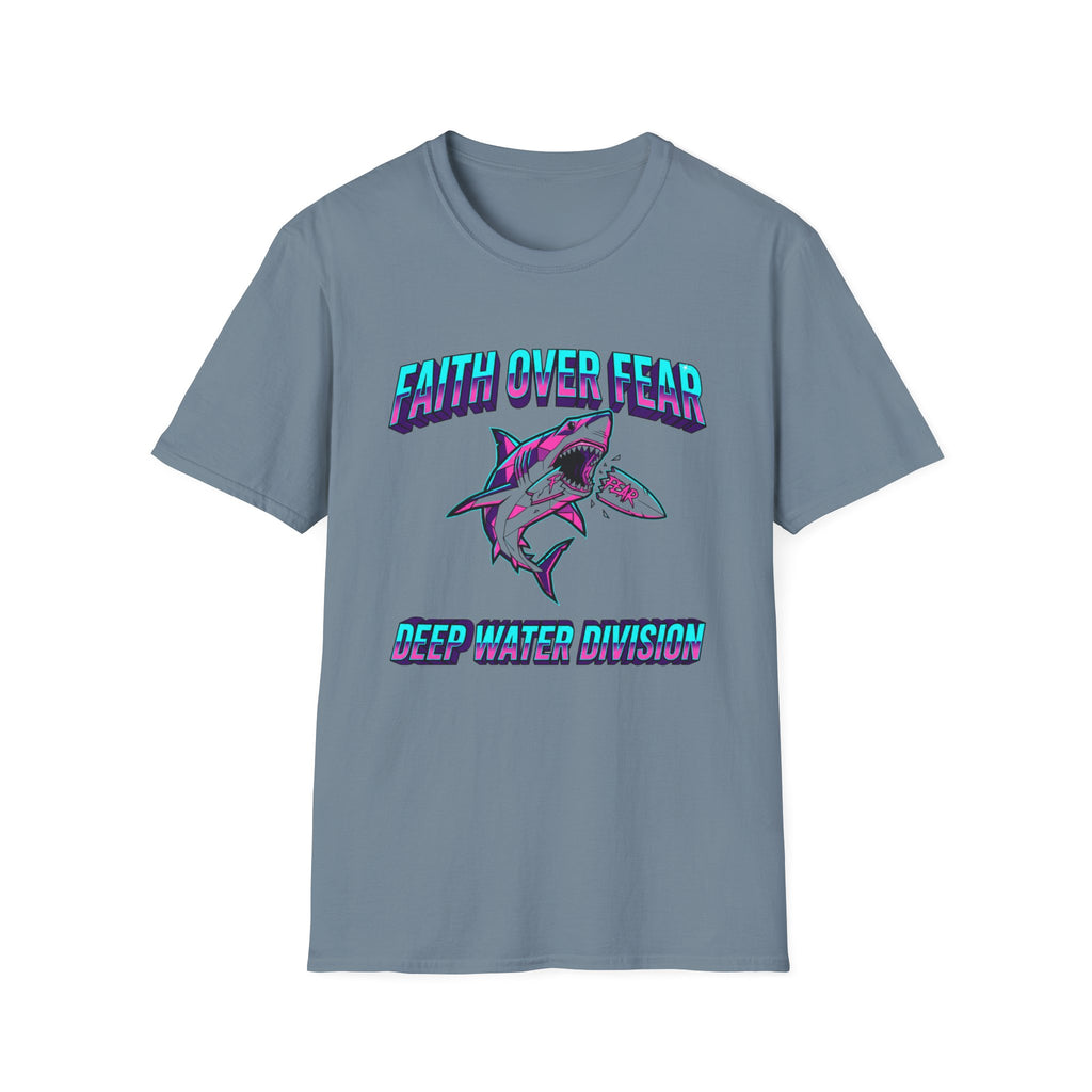 Faith Over Fear Shark T-Shirt