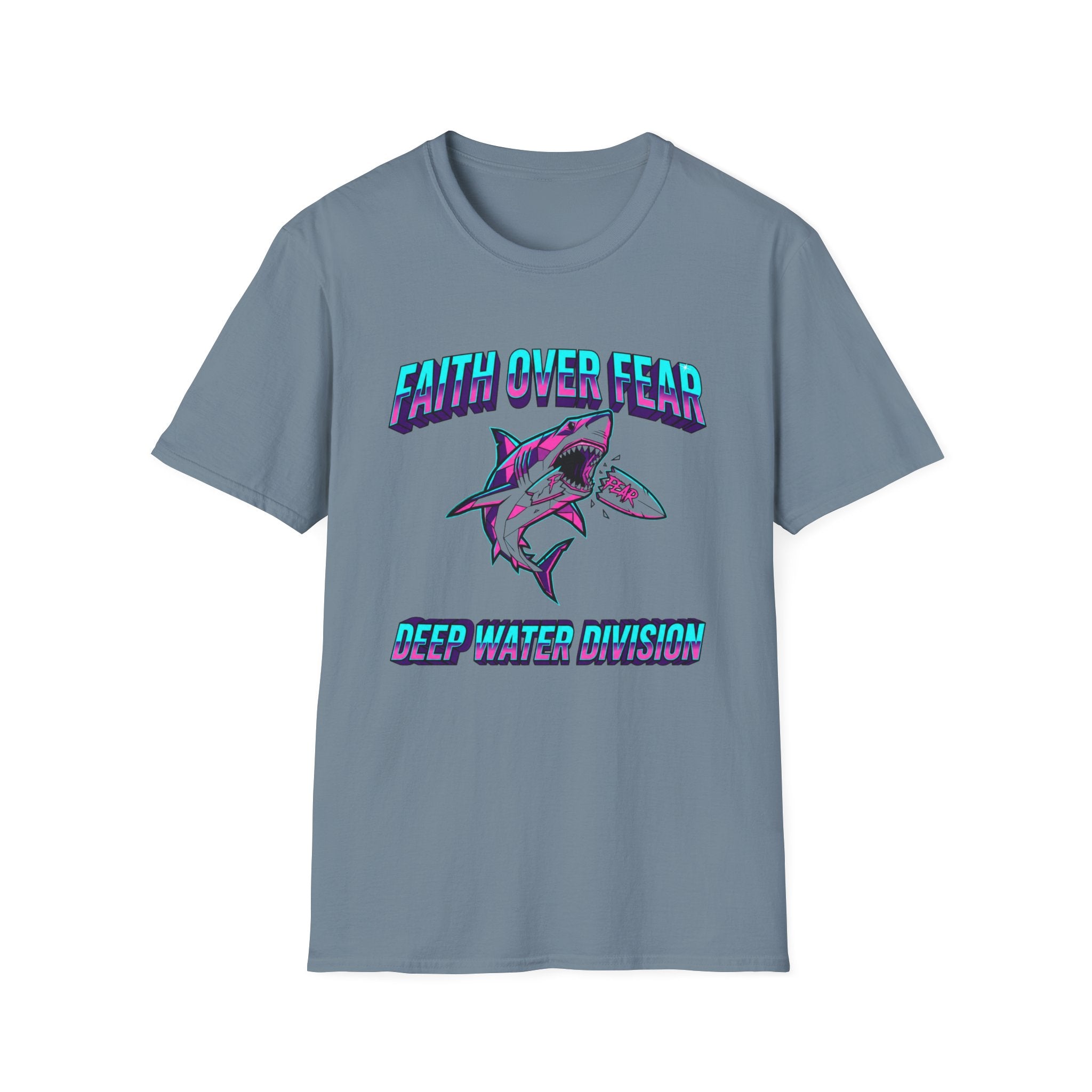 Faith Over Fear Shark T-Shirt