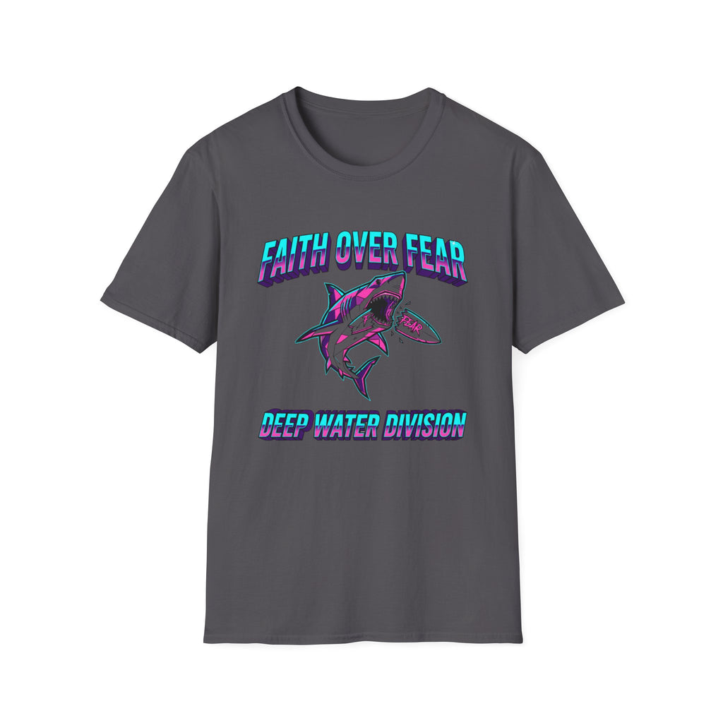 Faith Over Fear Shark T-Shirt
