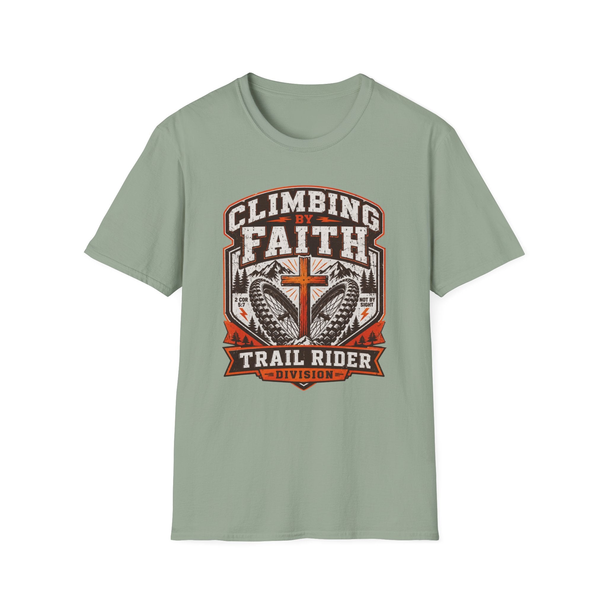 Climbing by Faith T-Shirt