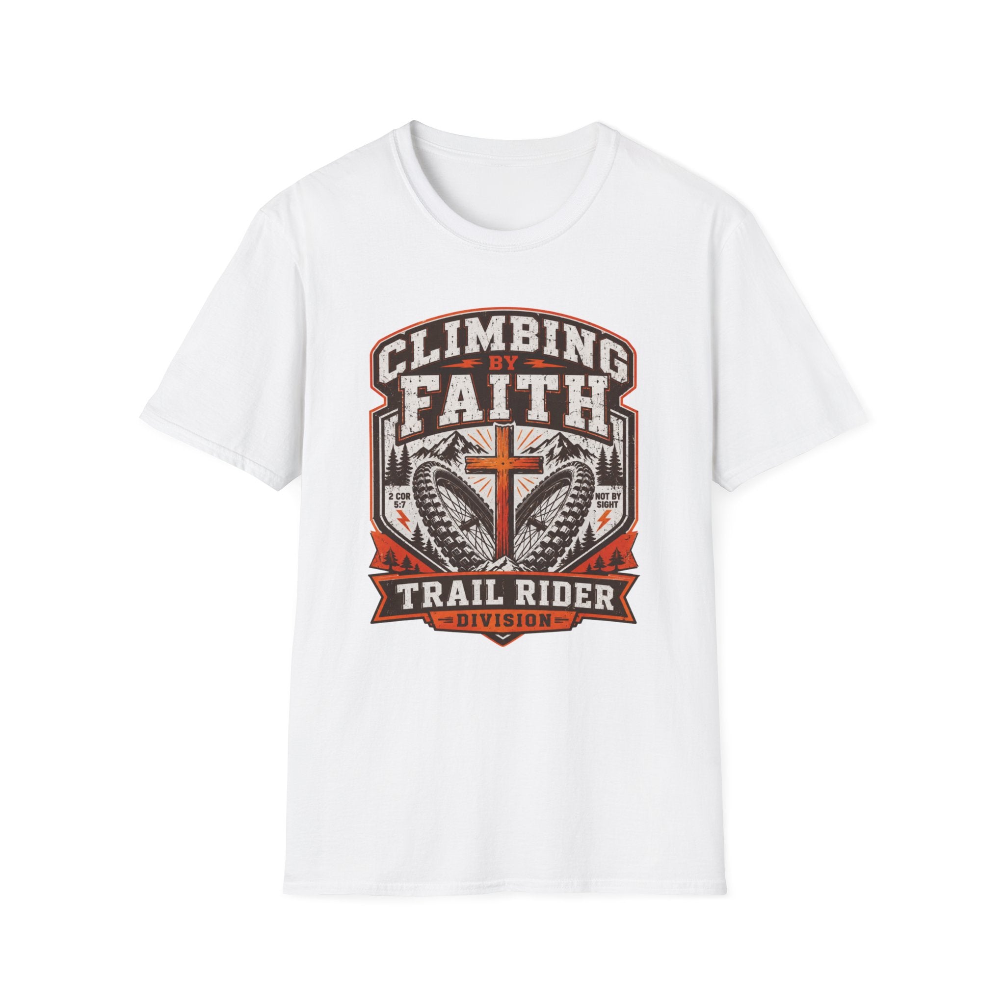 Climbing by Faith T-Shirt