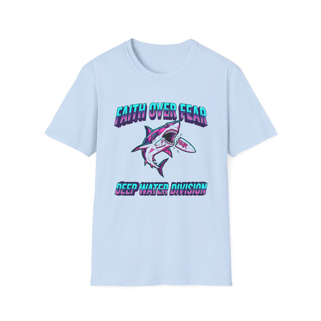 Faith Over Fear Shark T-Shirt