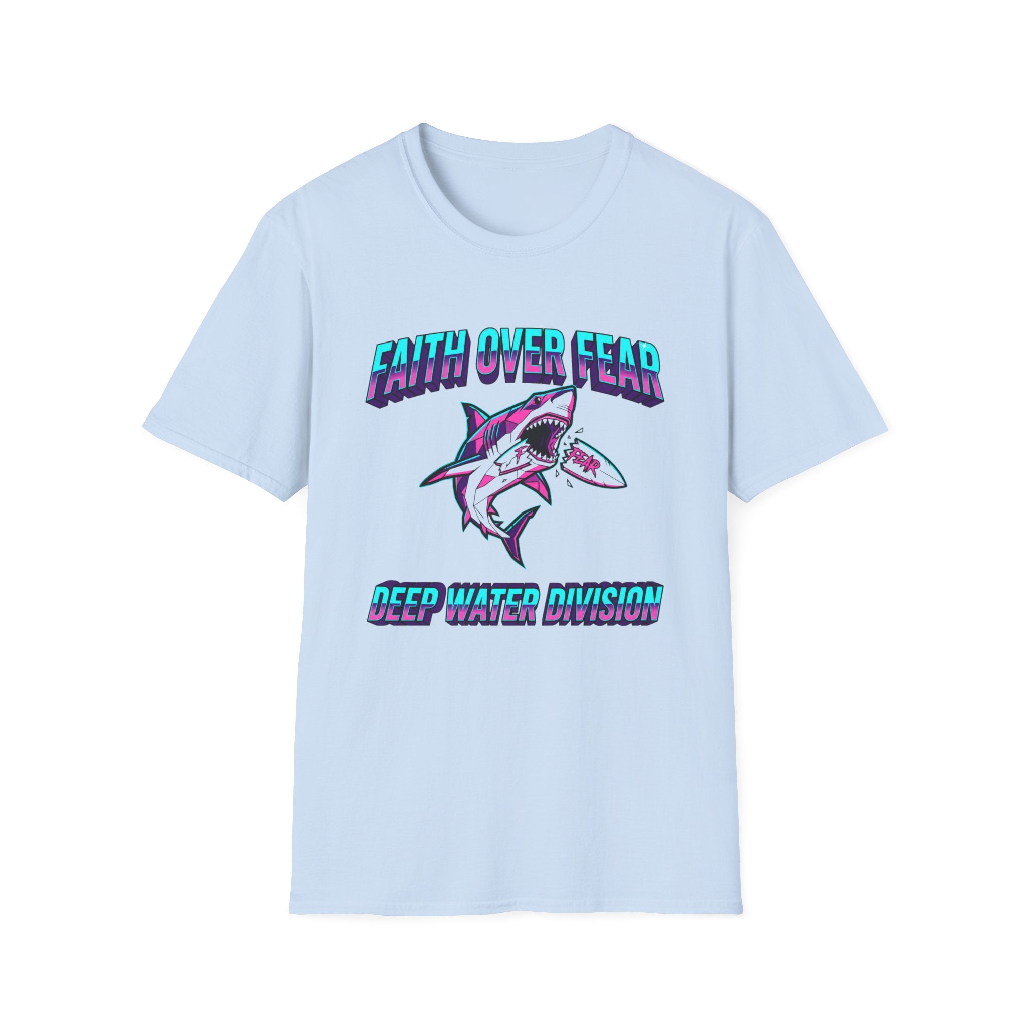 Faith Over Fear Shark T-Shirt