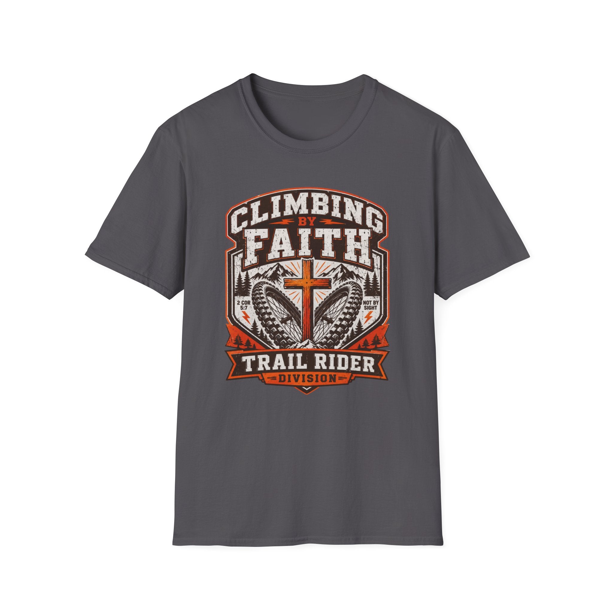 Climbing by Faith T-Shirt