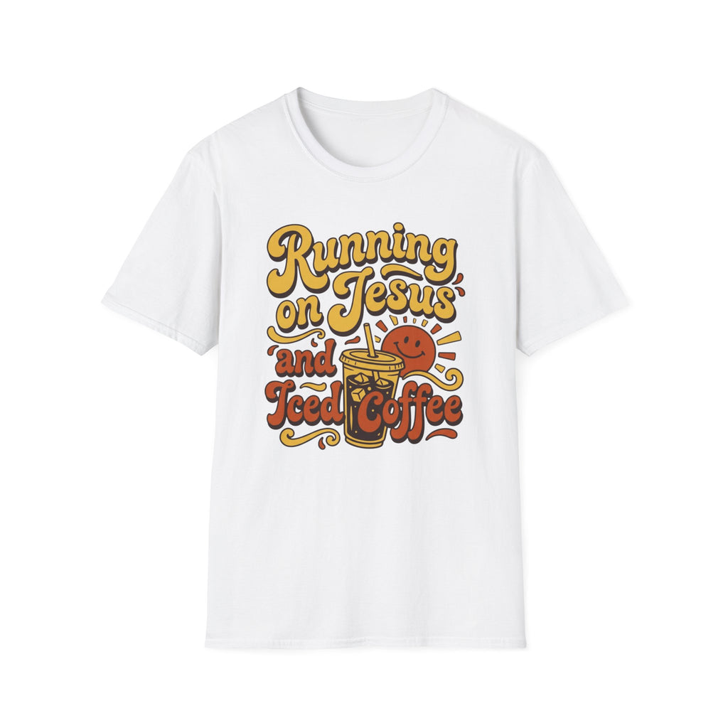 Running on Jesus and Coffee T-Shirt