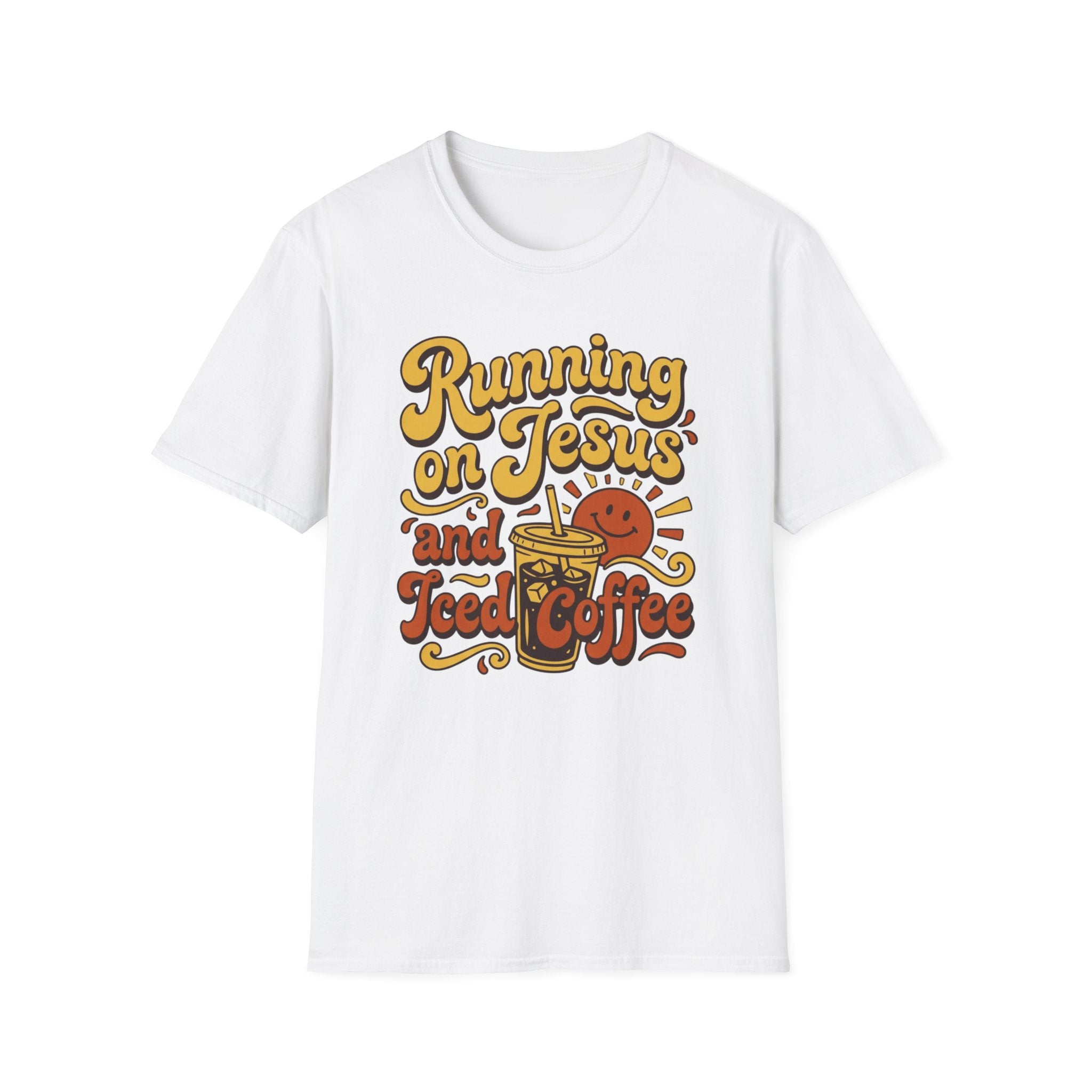 Running on Jesus and Coffee T-Shirt