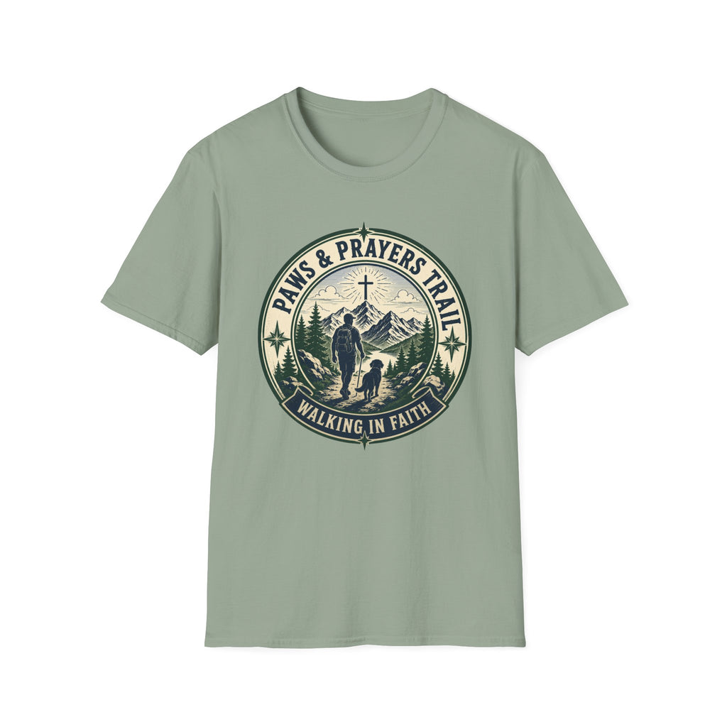 Paws Prayers Trail T-Shirt