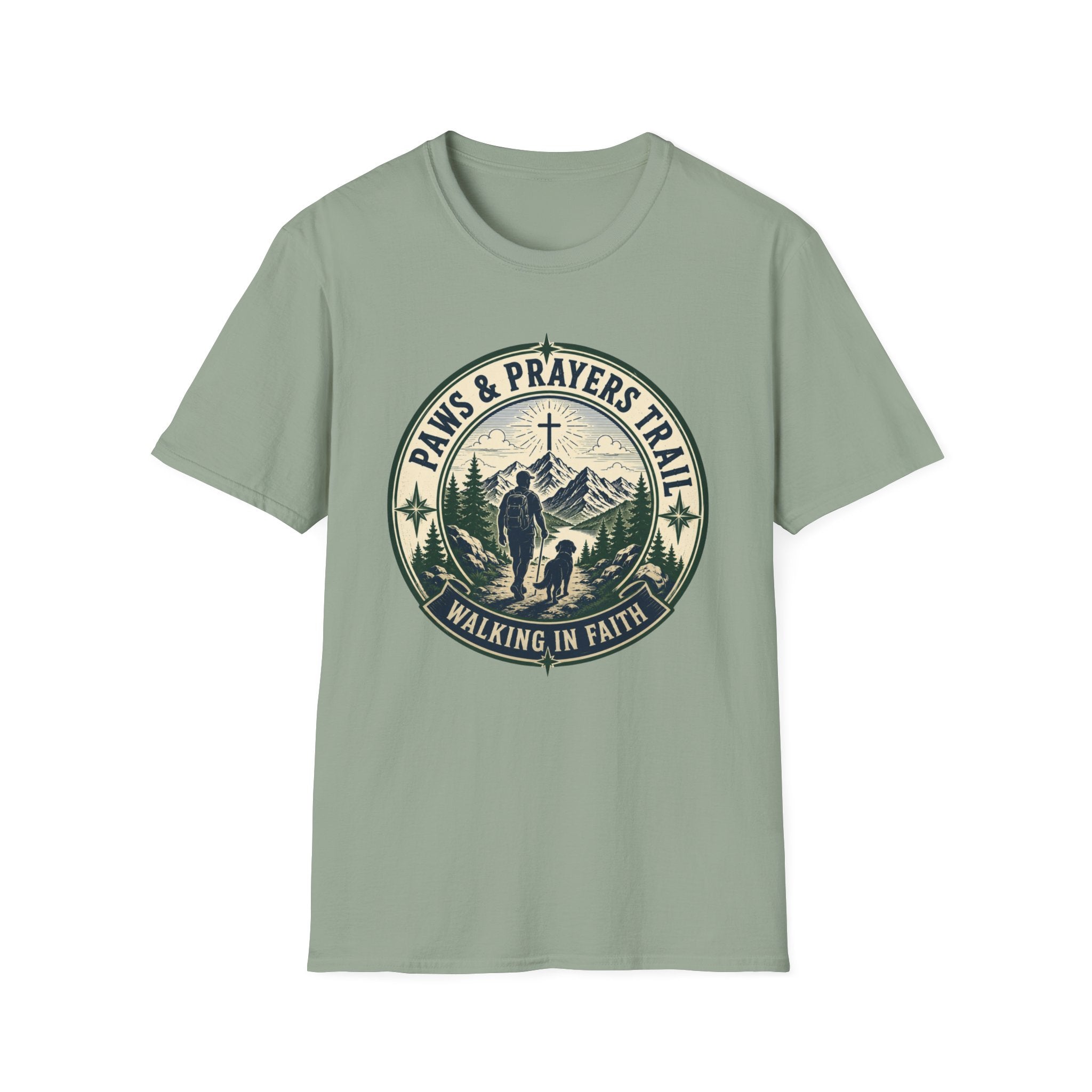 Paws Prayers Trail T-Shirt