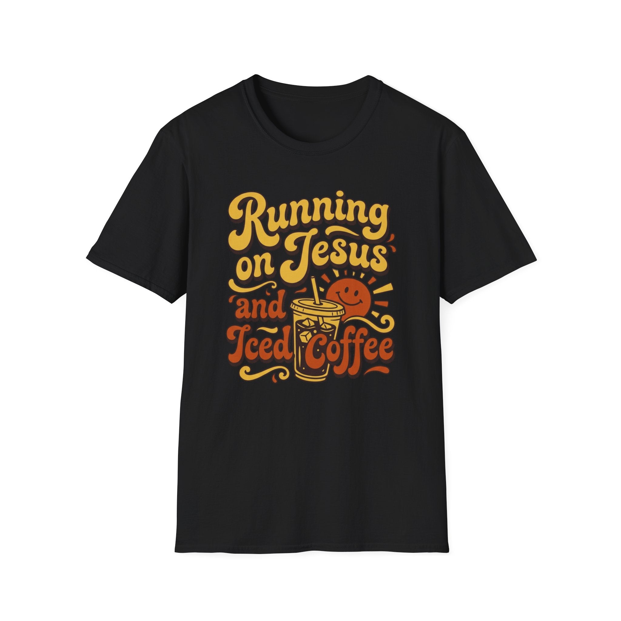 Running on Jesus and Coffee T-Shirt