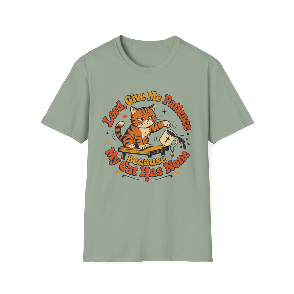 Give Me Patients Cat T-Shirt