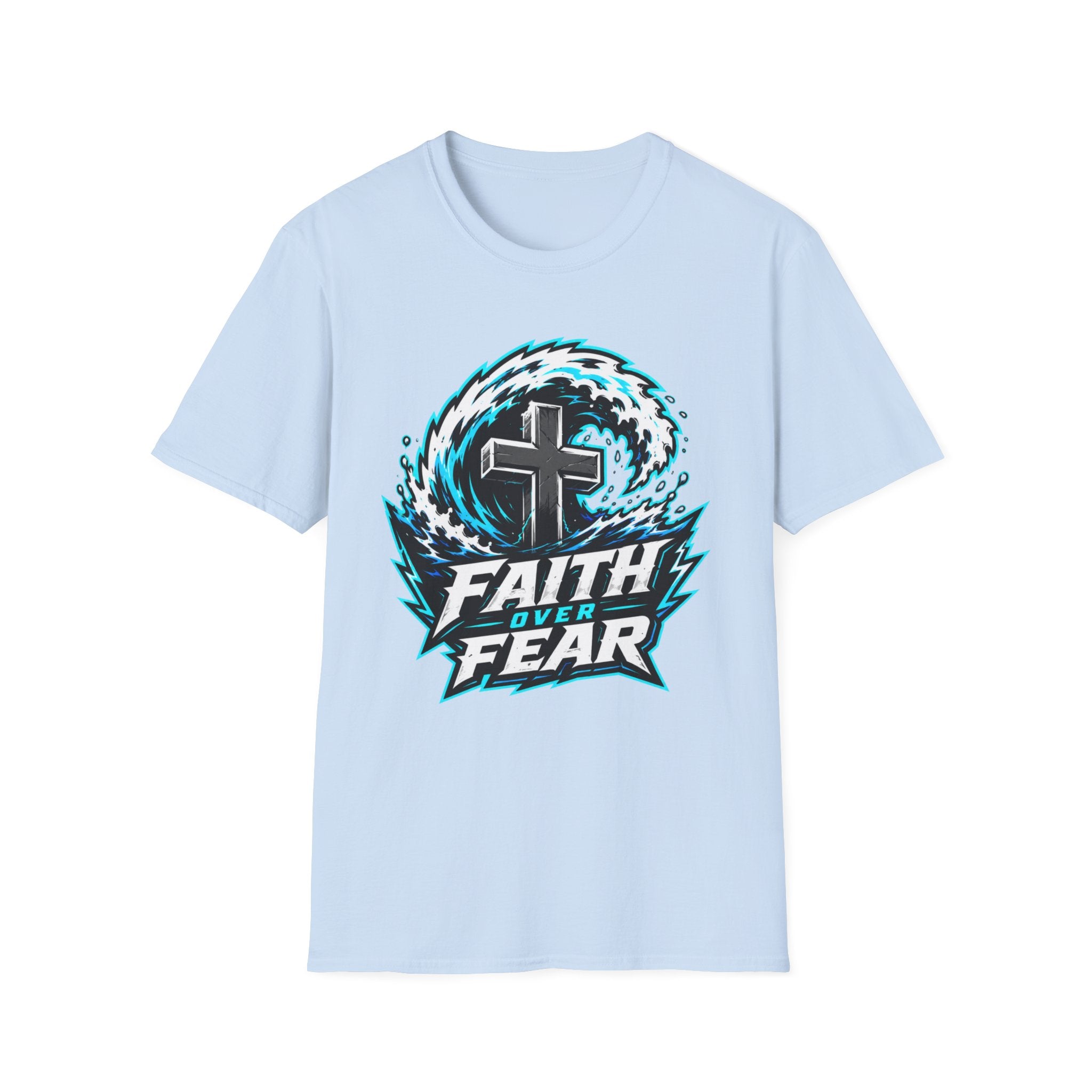 Faith Over Fear Wave T-Shirt