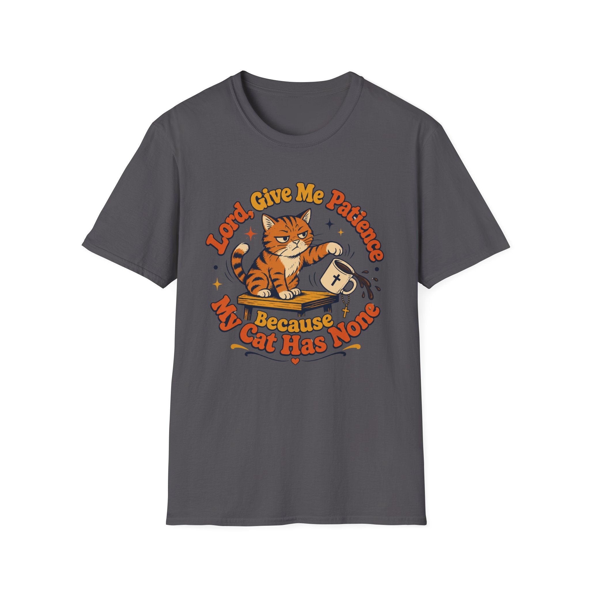 Give Me Patients Cat T-Shirt