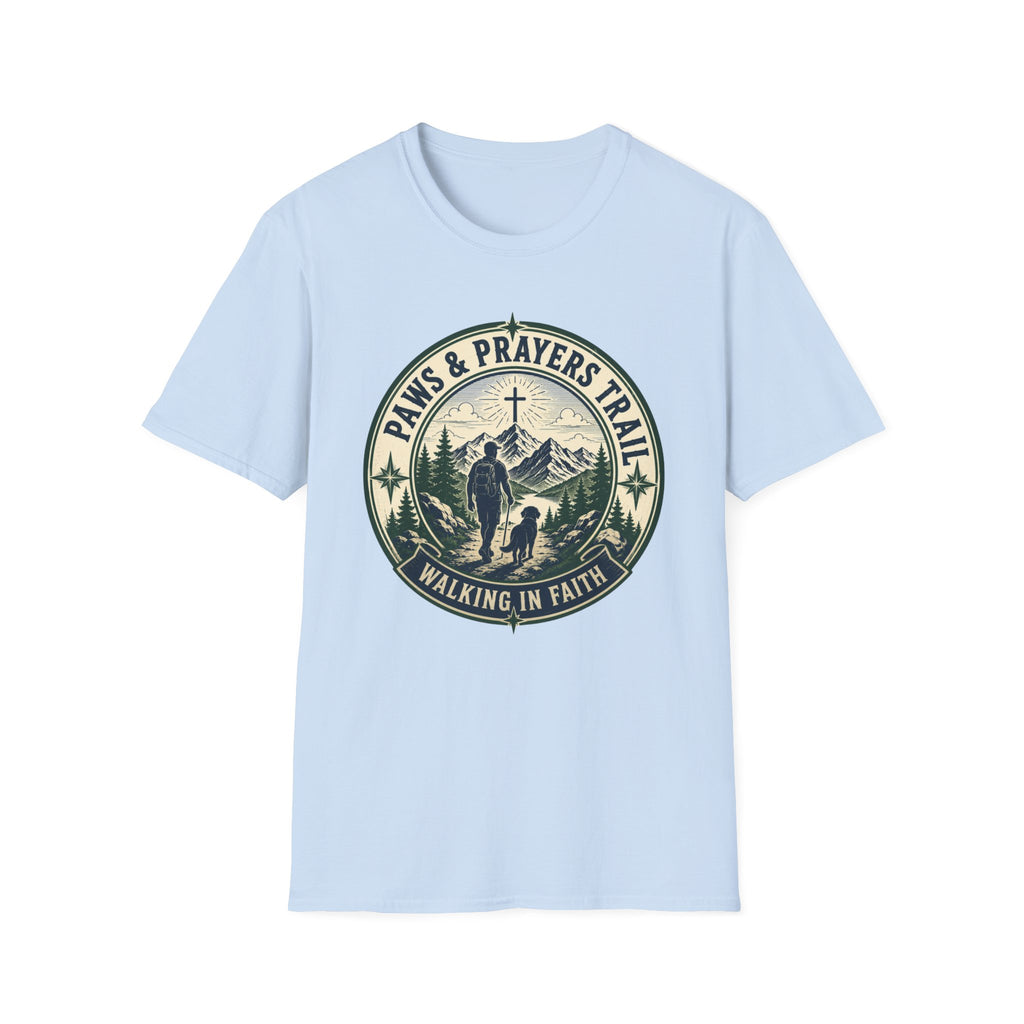Paws Prayers Trail T-Shirt