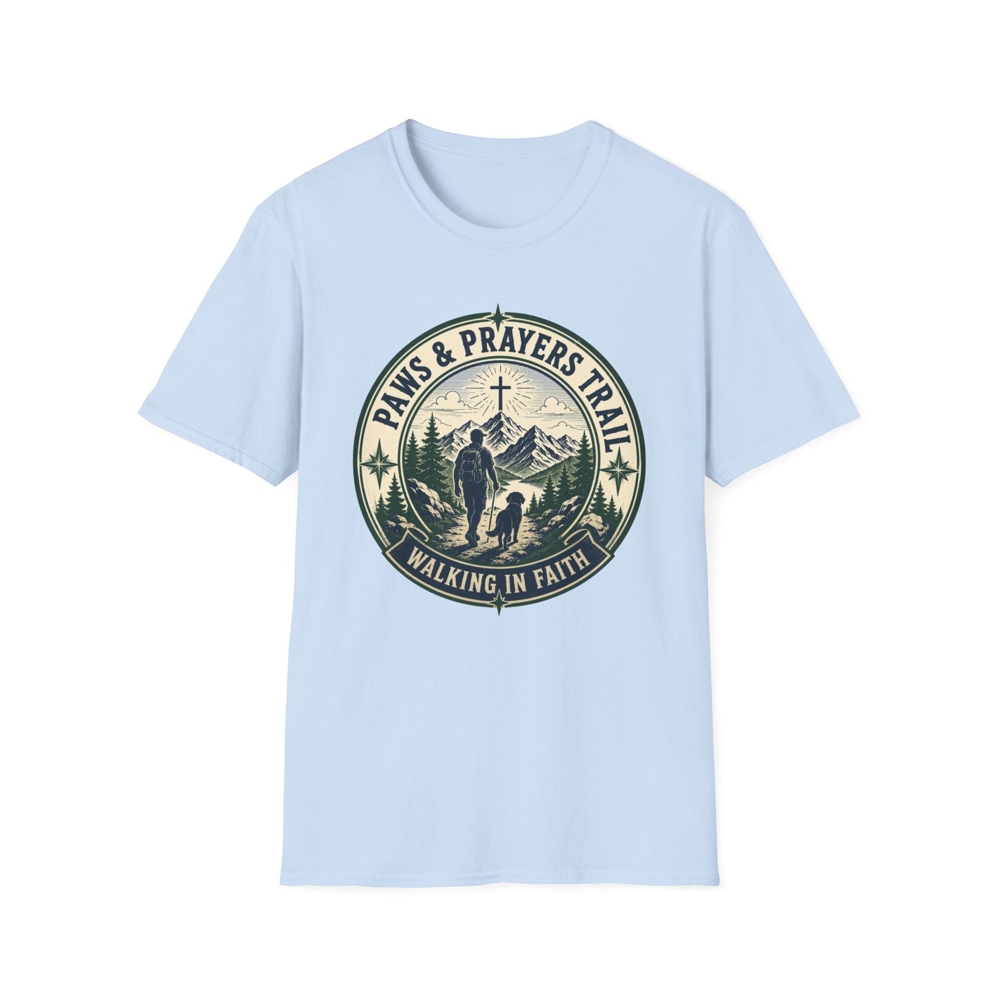Paws Prayers Trail T-Shirt
