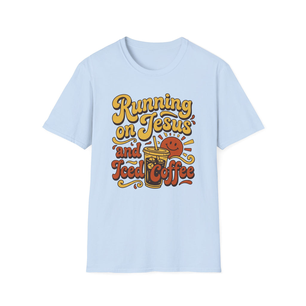 Running on Jesus and Coffee T-Shirt