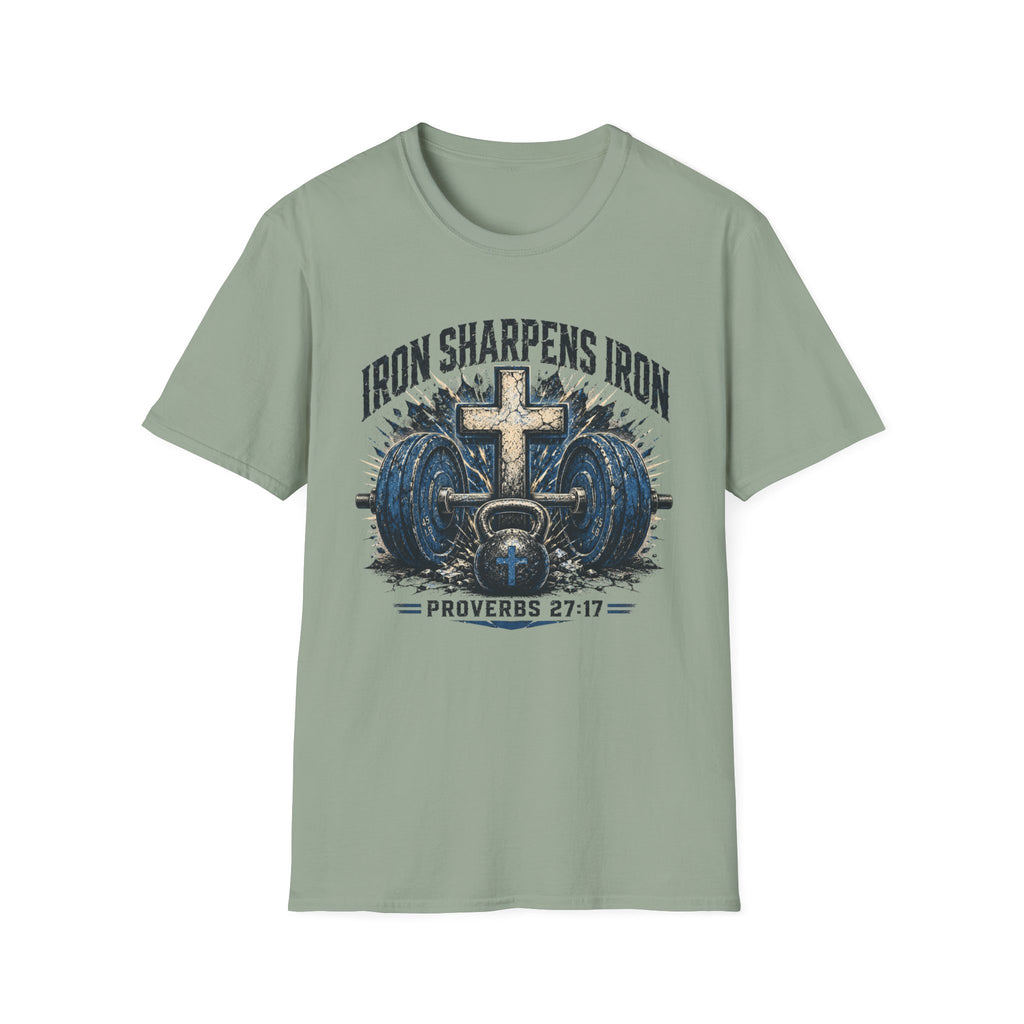Iron Sharpens weights T-Shirt