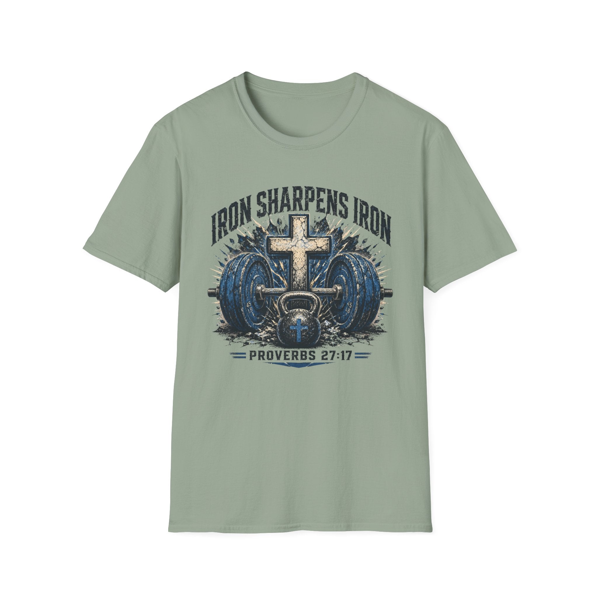 Iron Sharpens weights T-Shirt