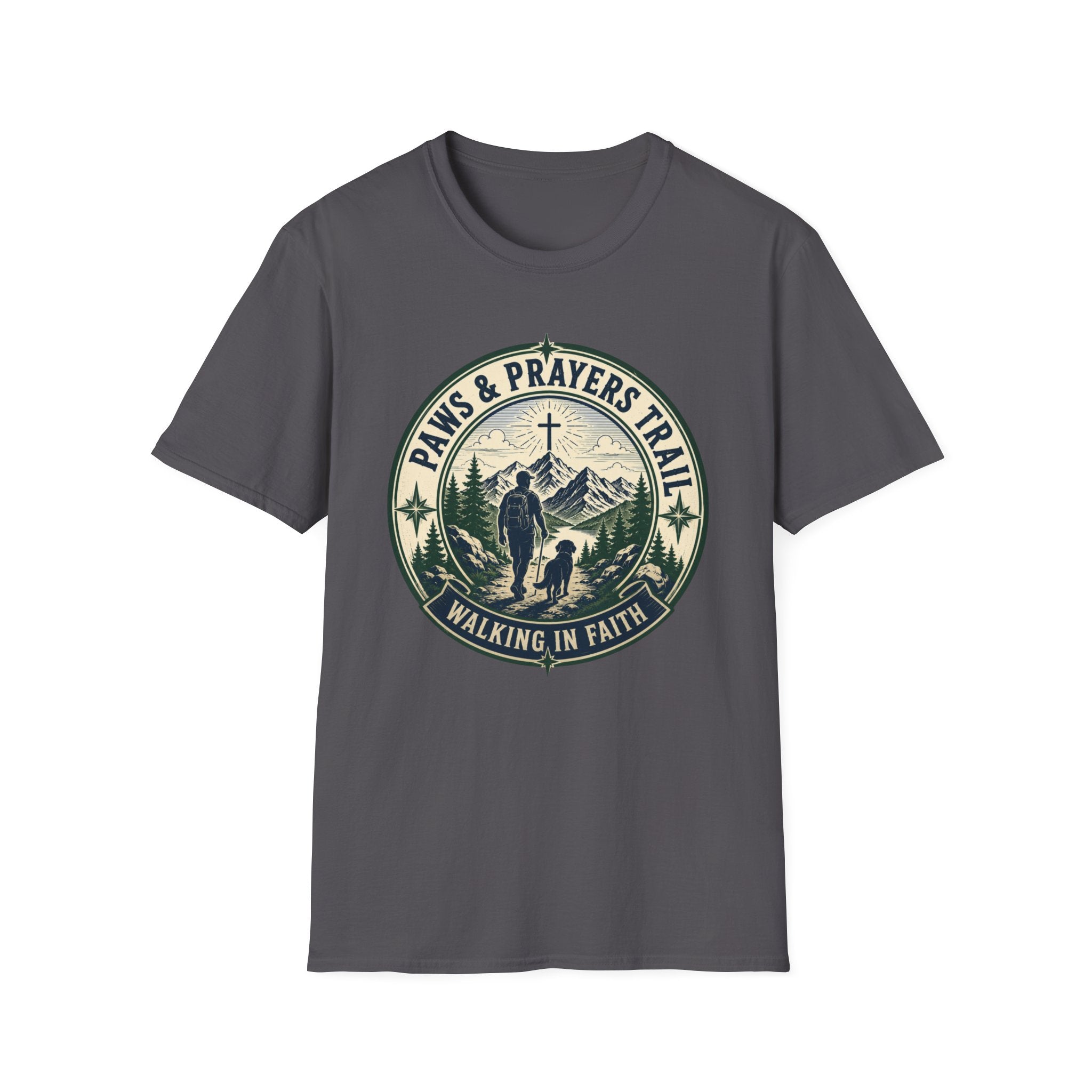 Paws Prayers Trail T-Shirt