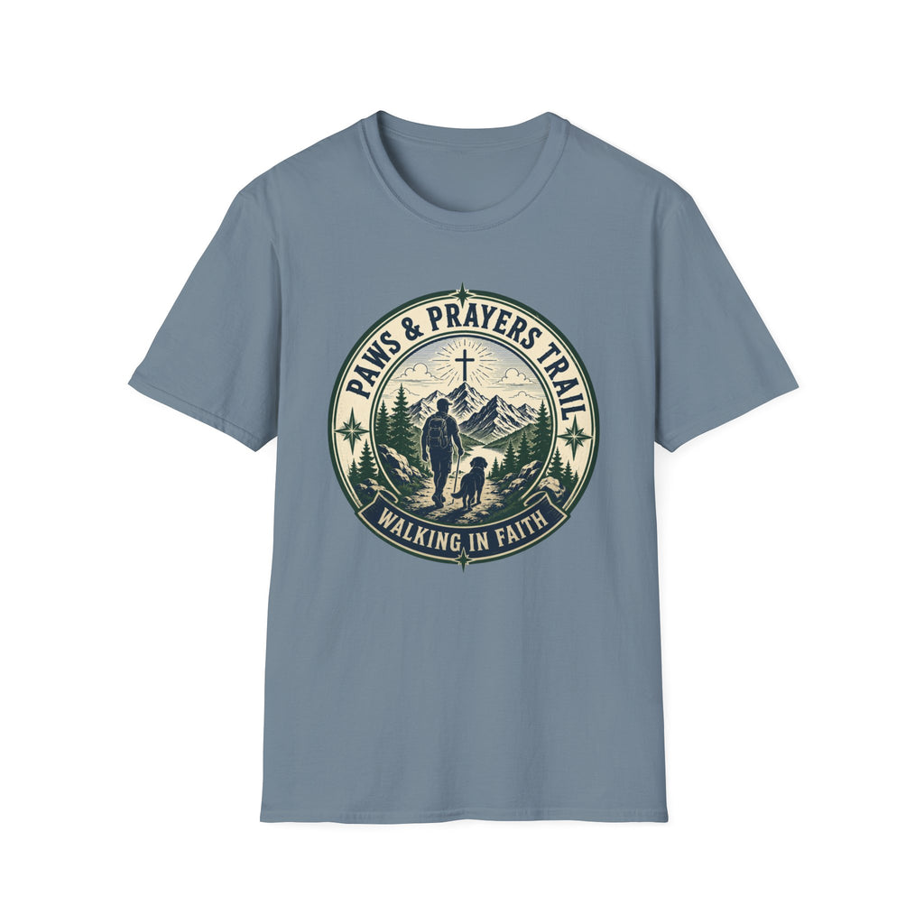 Paws Prayers Trail T-Shirt