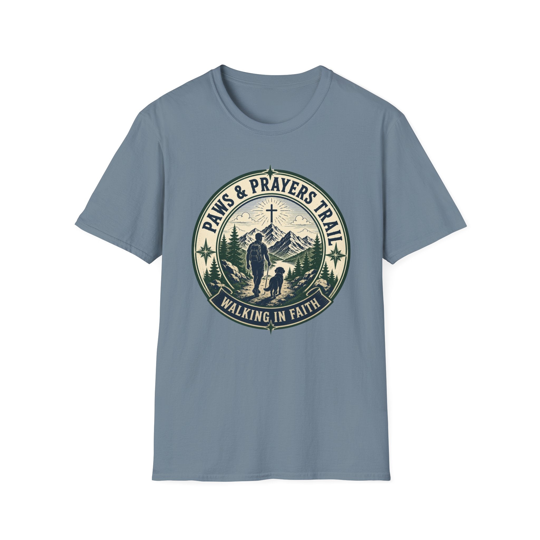 Paws Prayers Trail T-Shirt
