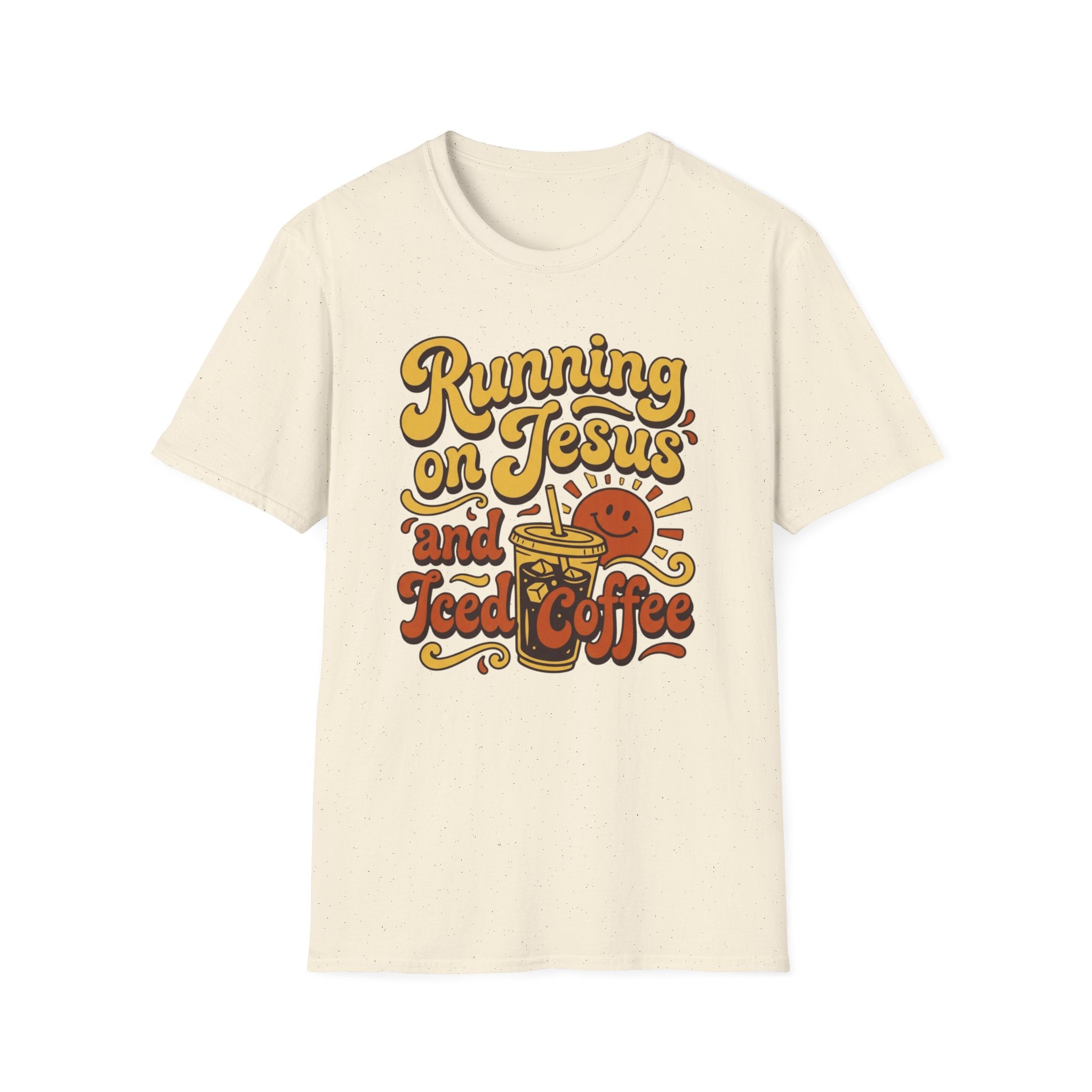 Running on Jesus and Coffee T-Shirt