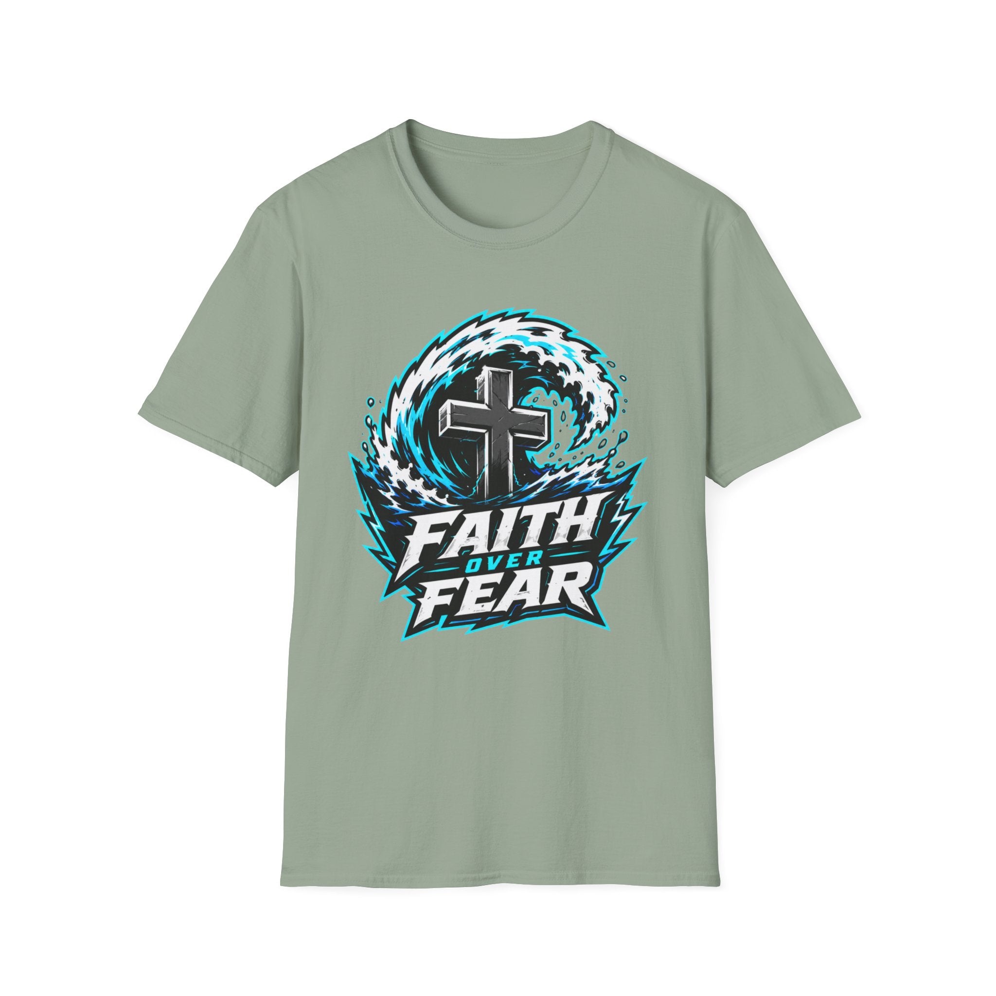 Faith Over Fear Wave T-Shirt