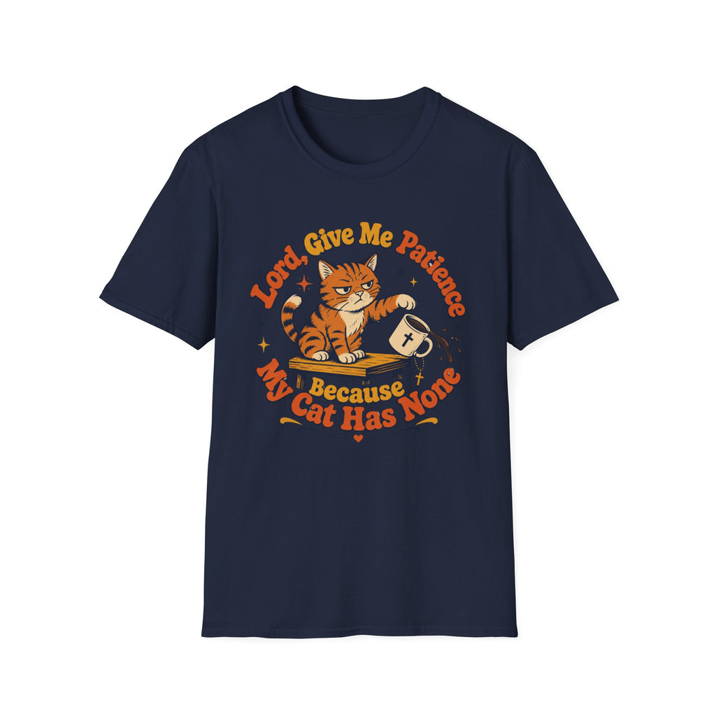 Give Me Patients Cat T-Shirt
