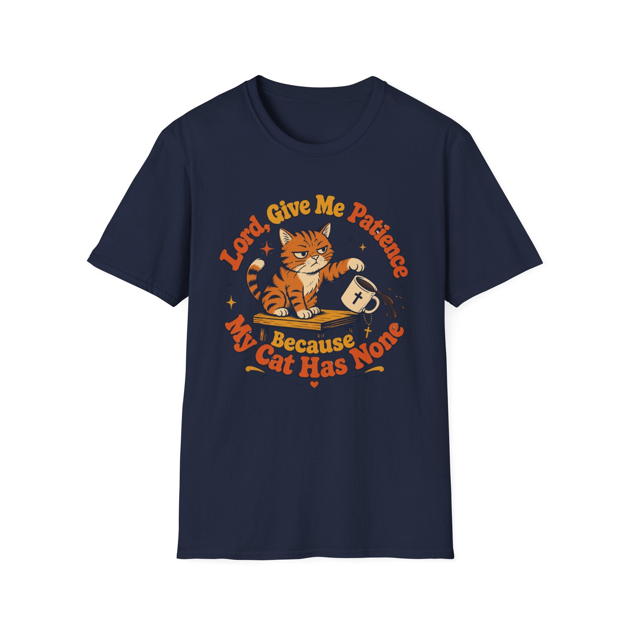 Give Me Patients Cat T-Shirt