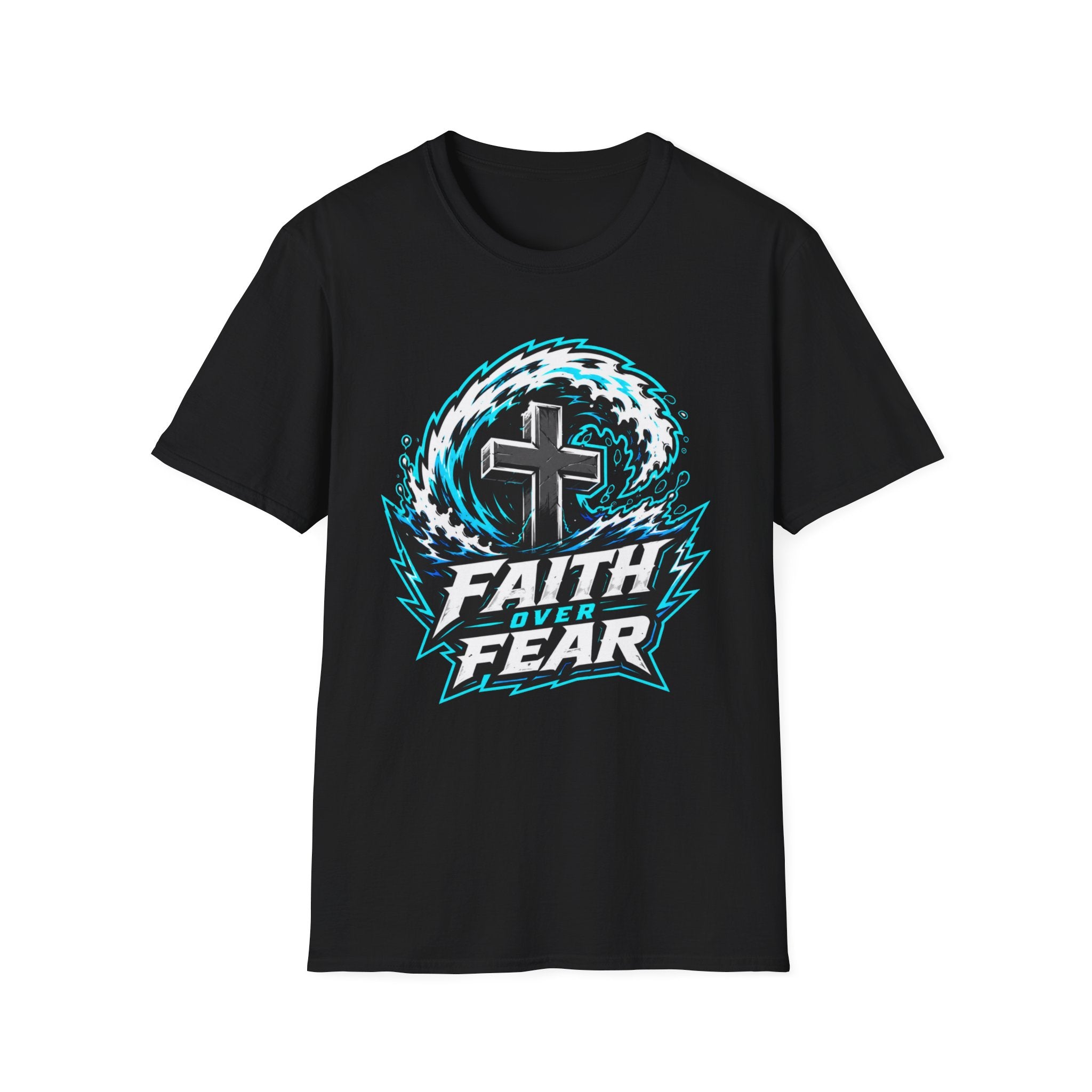 Faith Over Fear Wave T-Shirt