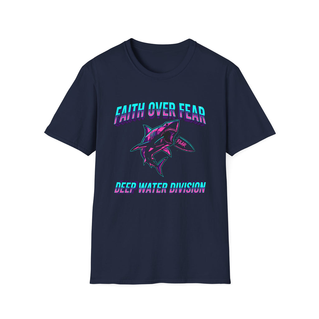 Faith Over Fear Shark T-Shirt