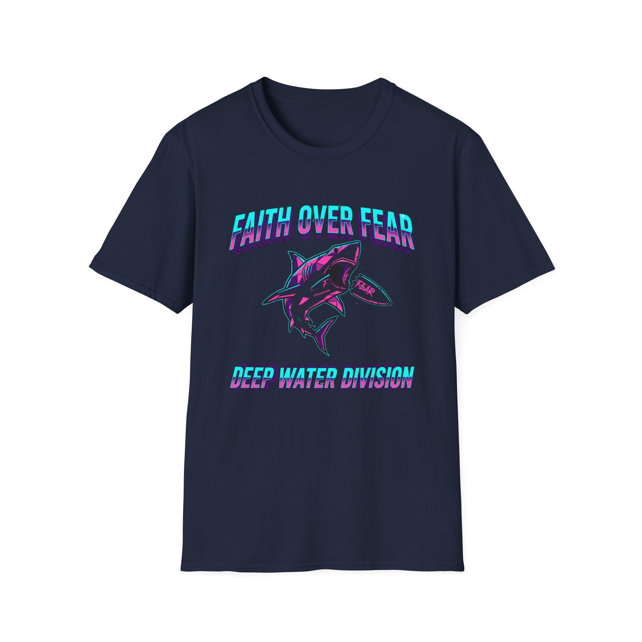 Faith Over Fear Shark T-Shirt