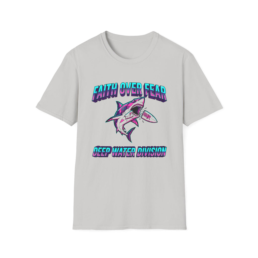 Faith Over Fear Shark T-Shirt