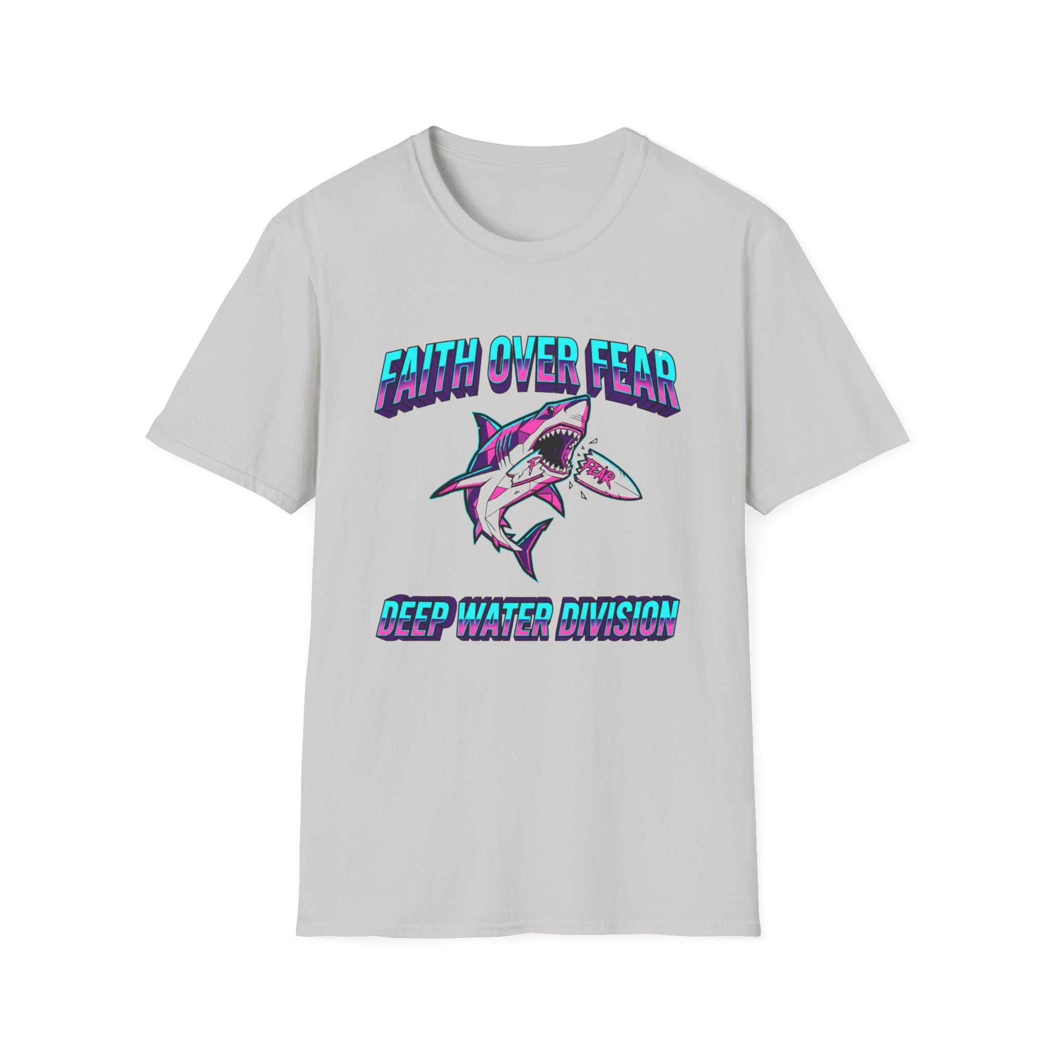 Faith Over Fear Shark T-Shirt