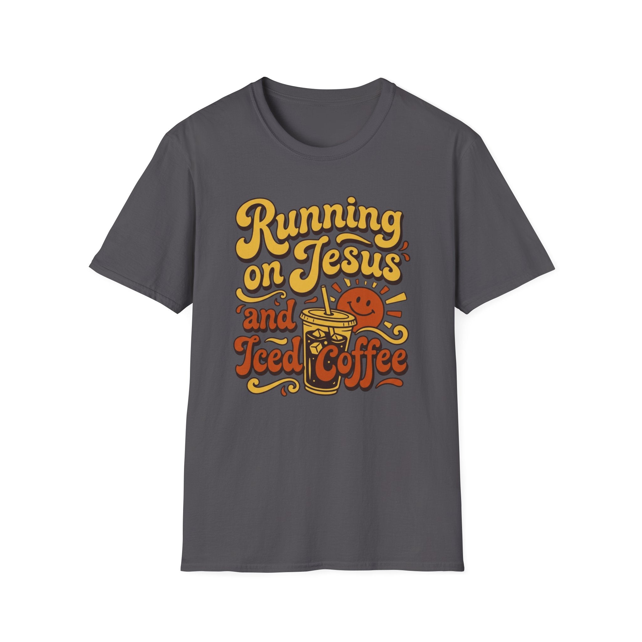 Running on Jesus and Coffee T-Shirt