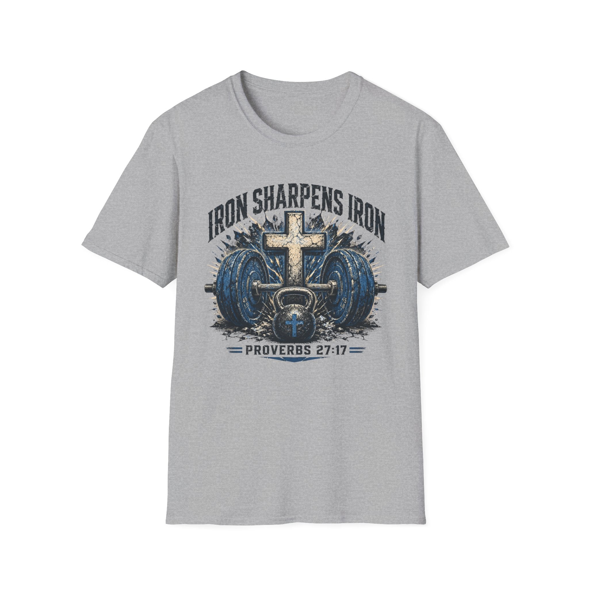 Iron Sharpens weights T-Shirt