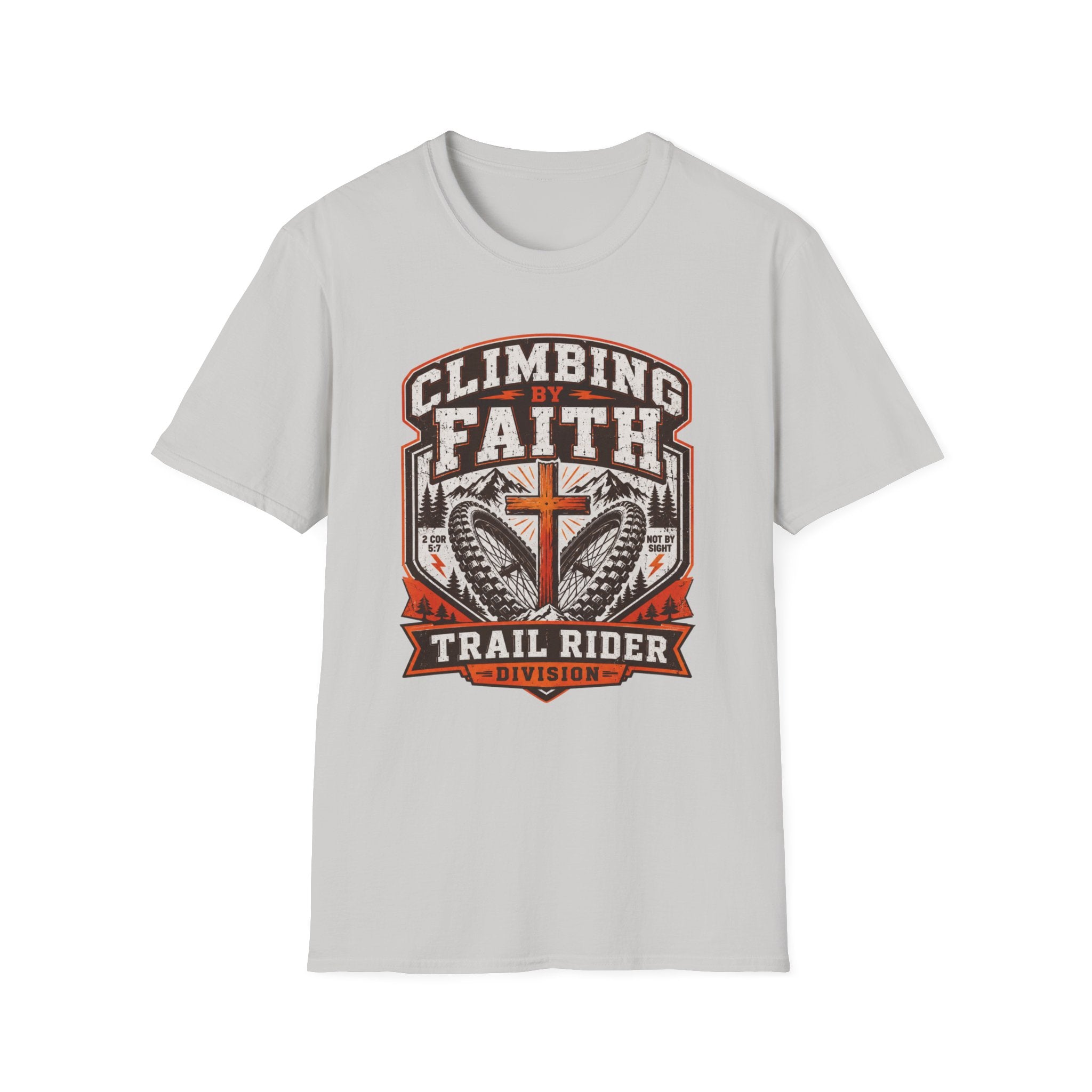 Climbing by Faith T-Shirt